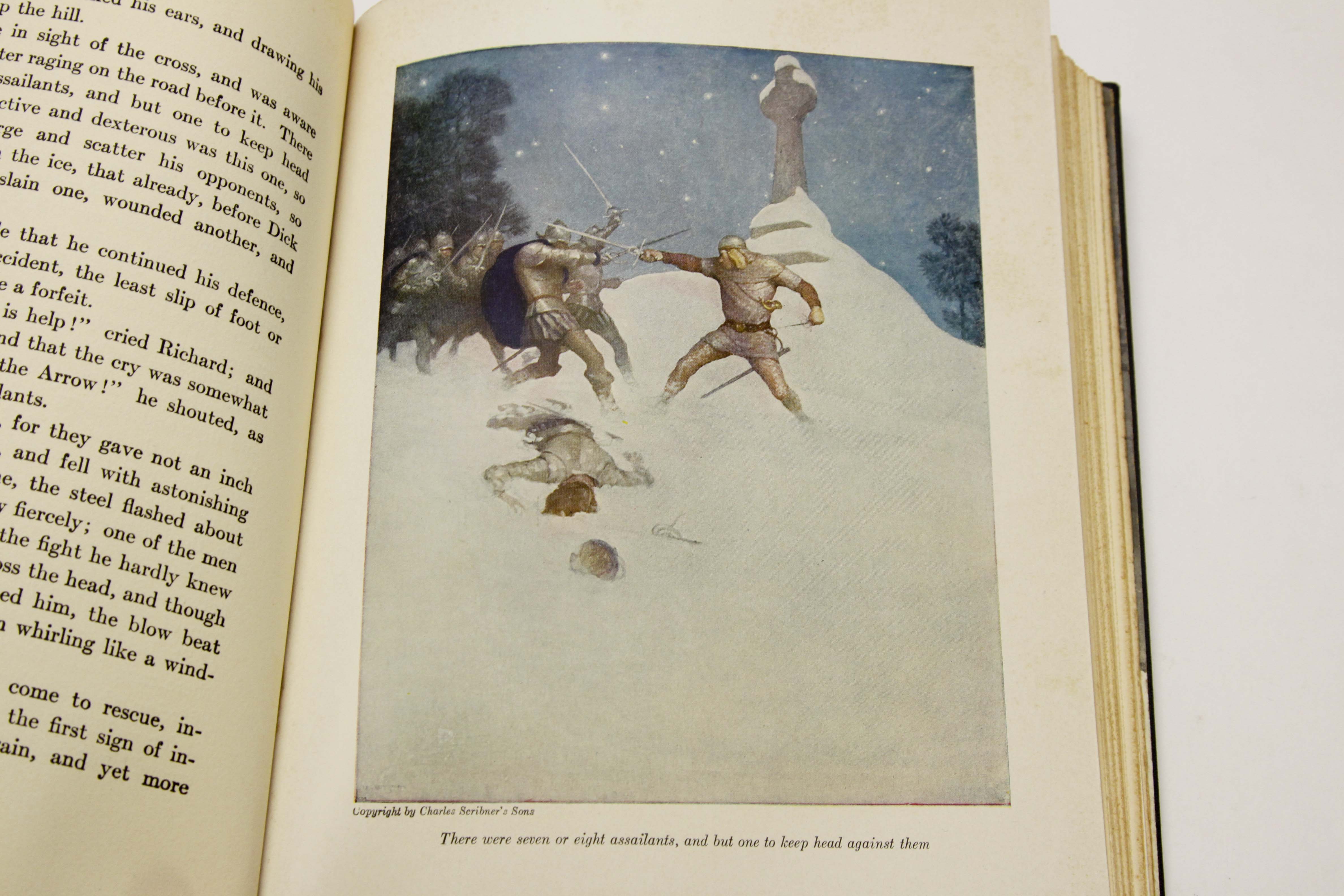 Four Books Illustrated By N.C. Wyeth