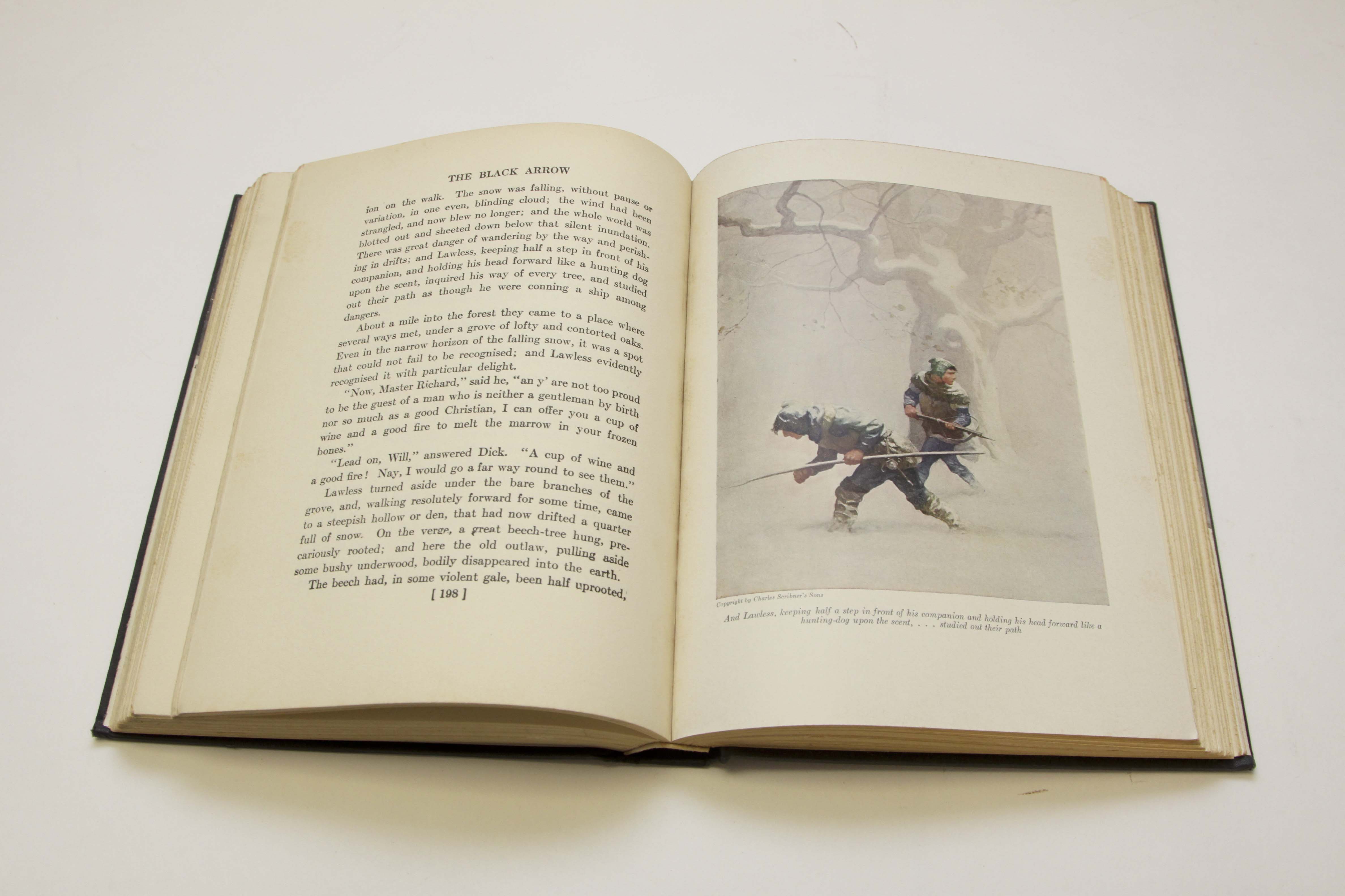 Four Books Illustrated By N.C. Wyeth