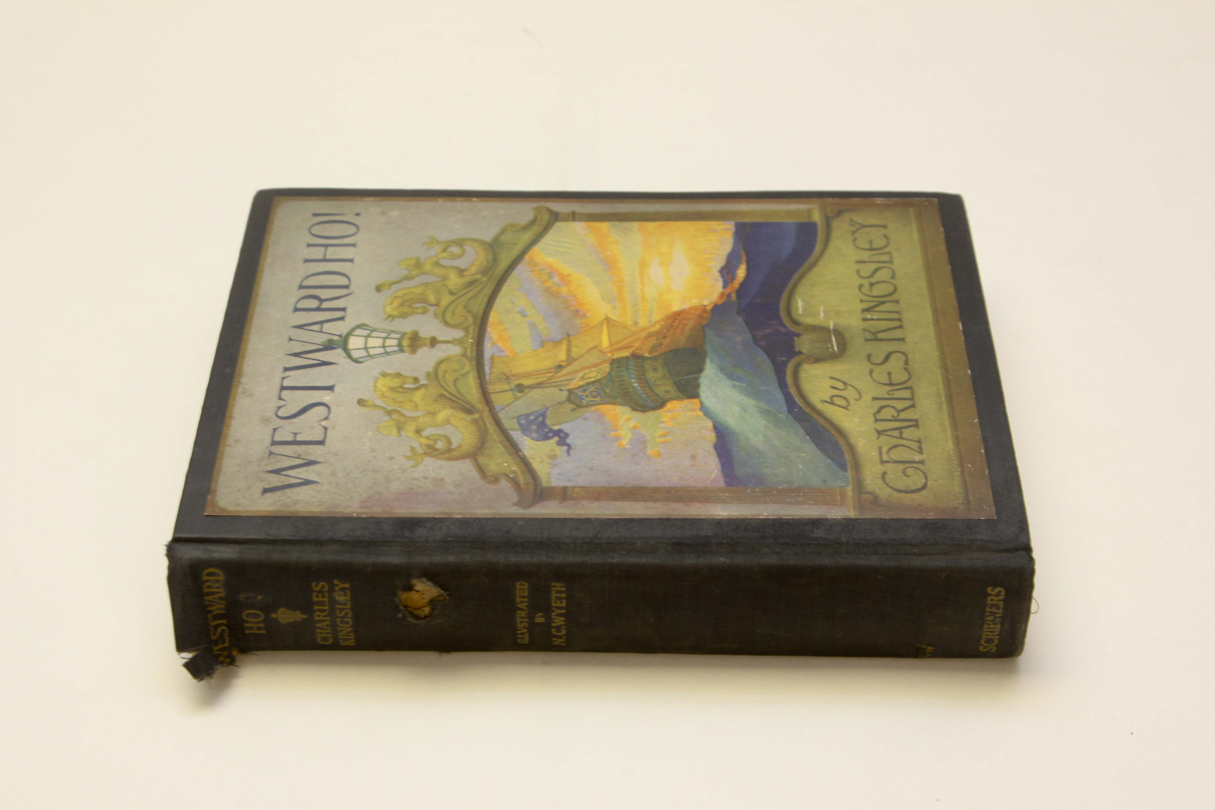 Four Books Illustrated By N.C. Wyeth