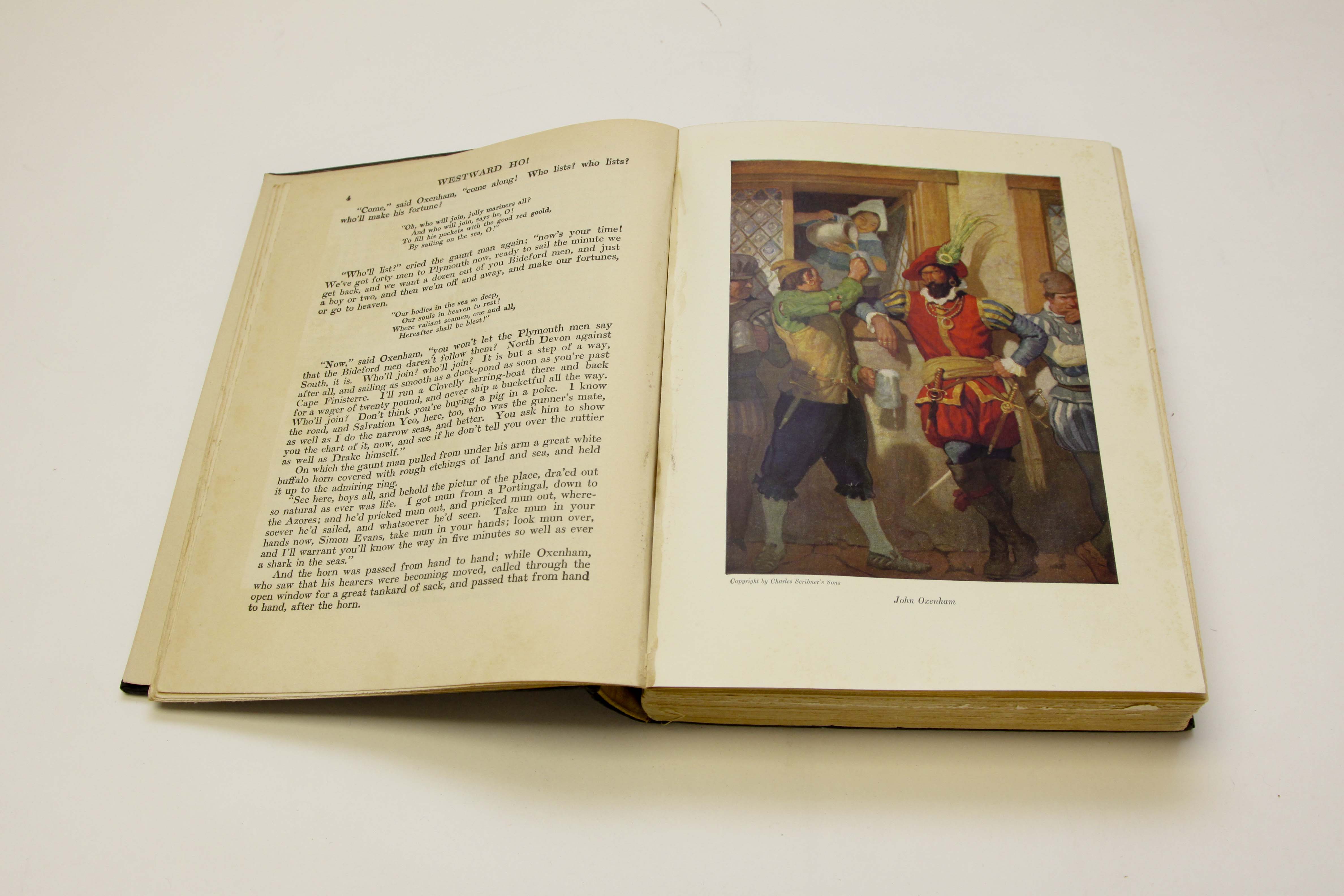 Four Books Illustrated By N.C. Wyeth