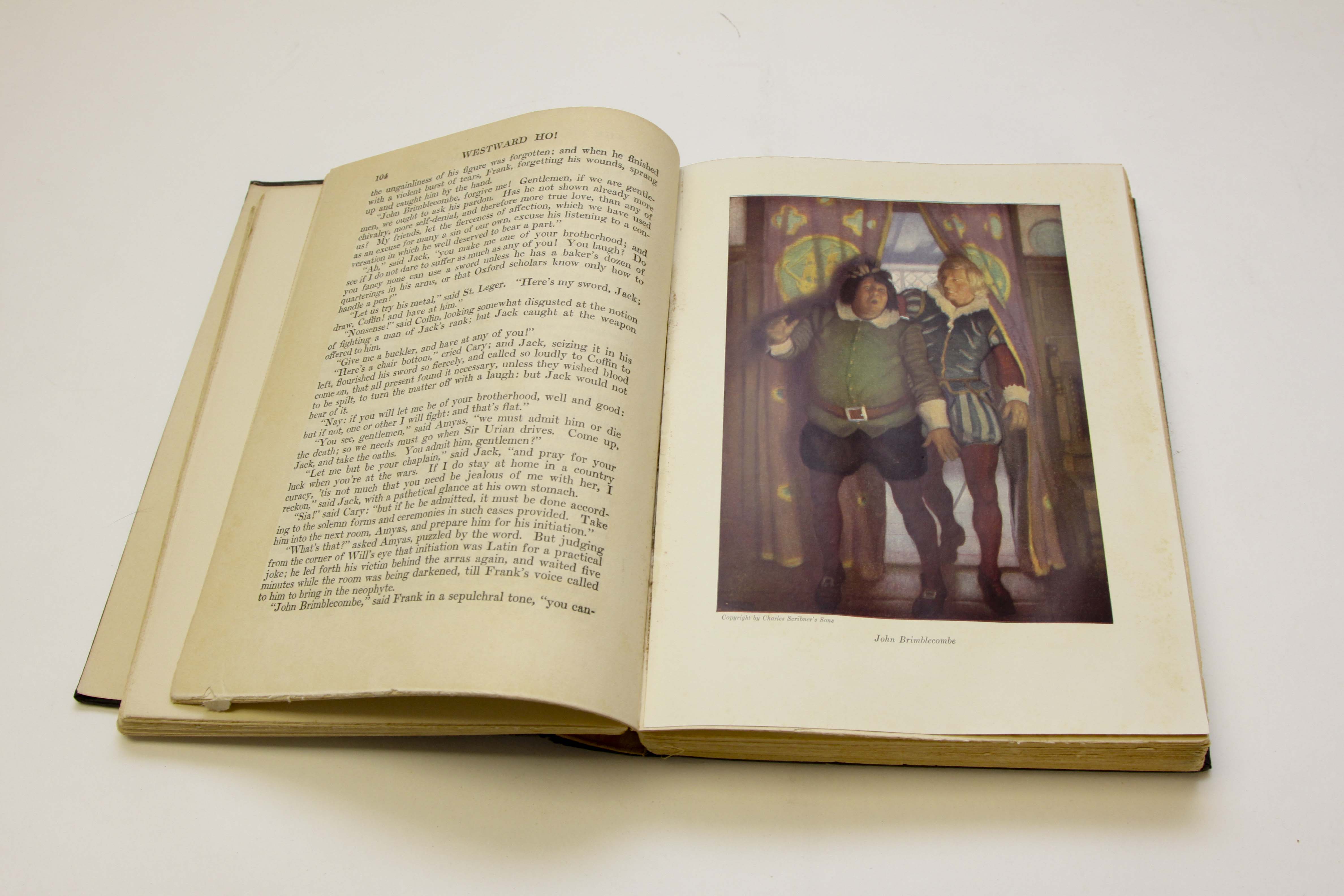 Four Books Illustrated By N.C. Wyeth