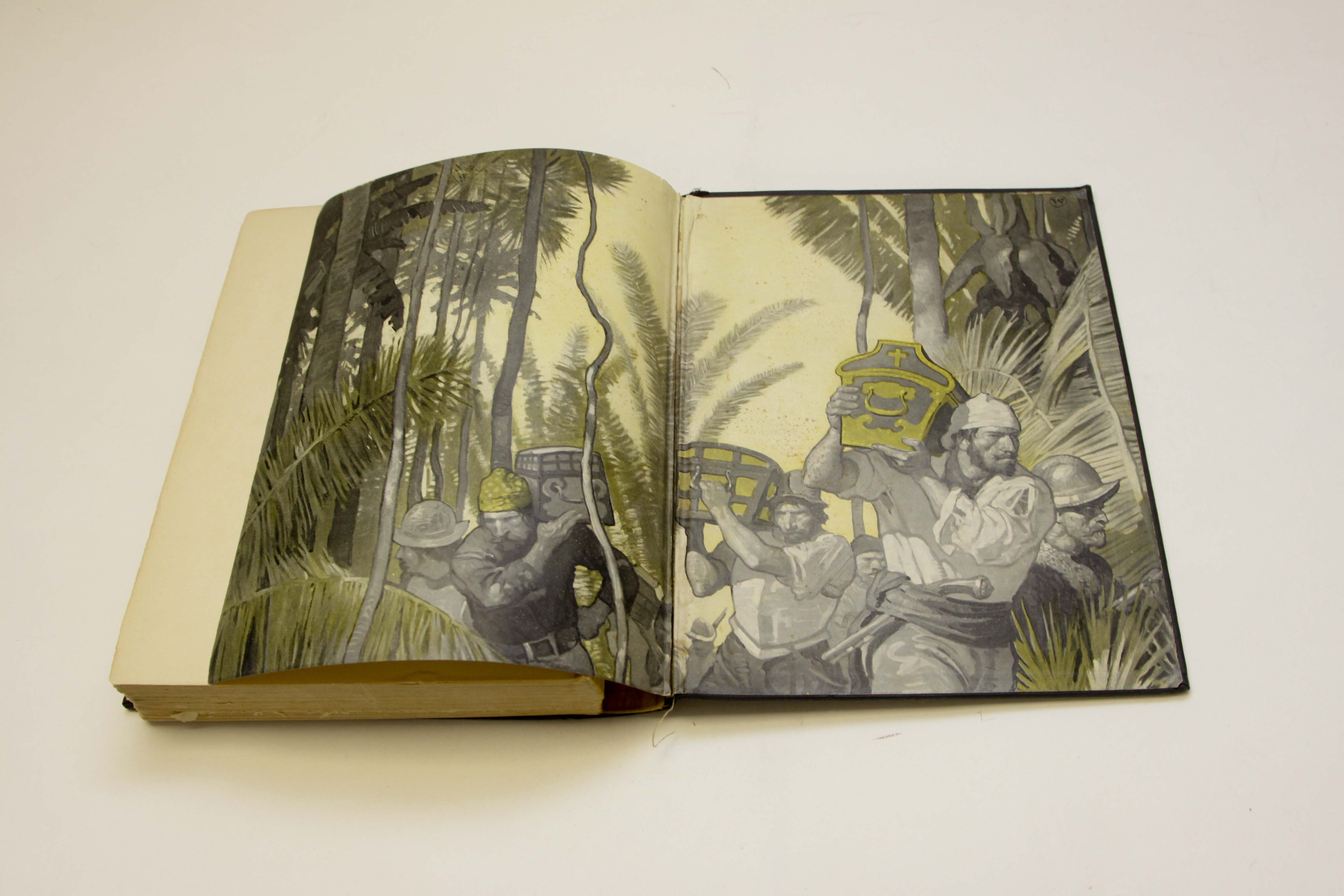 Four Books Illustrated By N.C. Wyeth