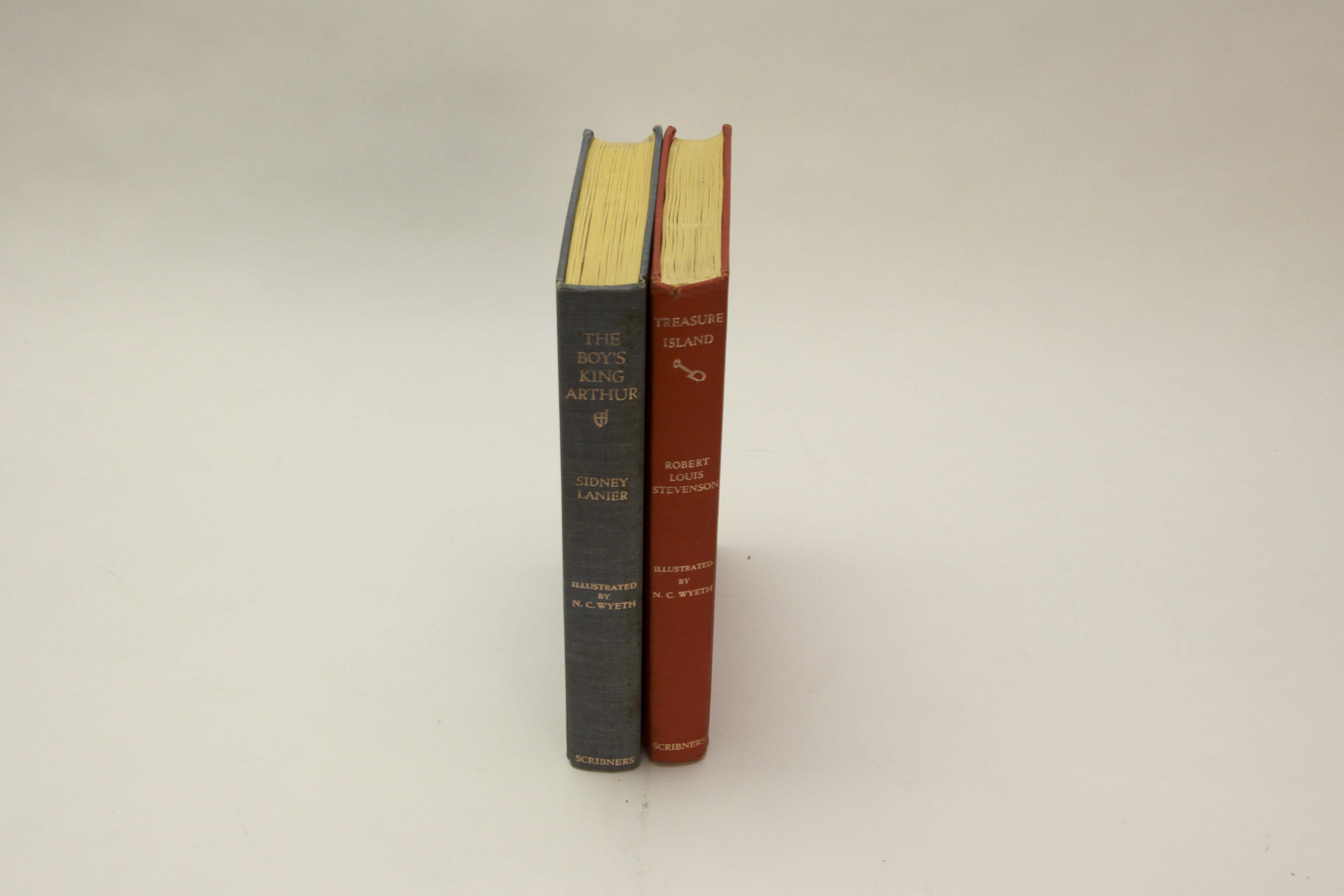 Four Books Illustrated By N.C. Wyeth