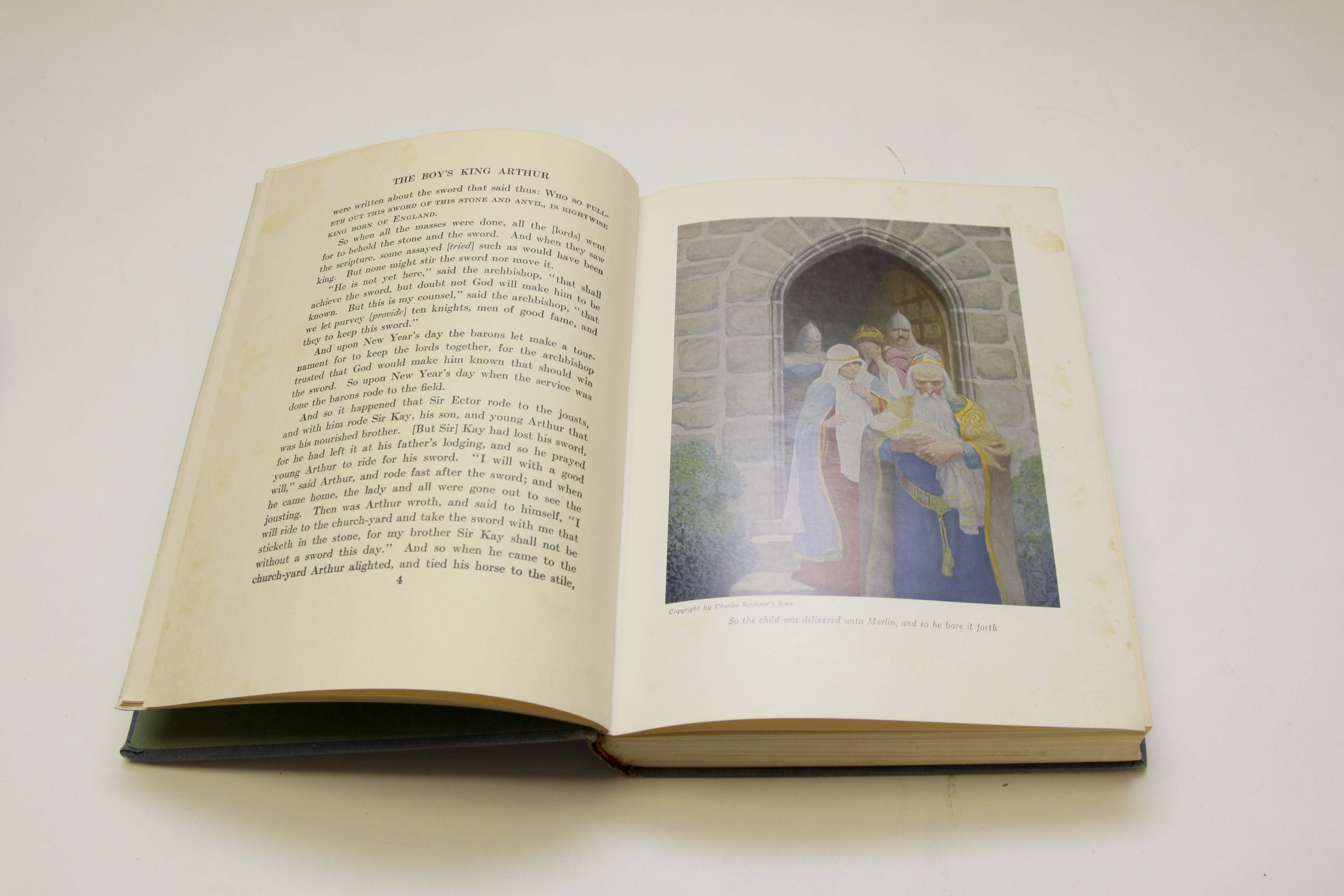 Four Books Illustrated By N.C. Wyeth