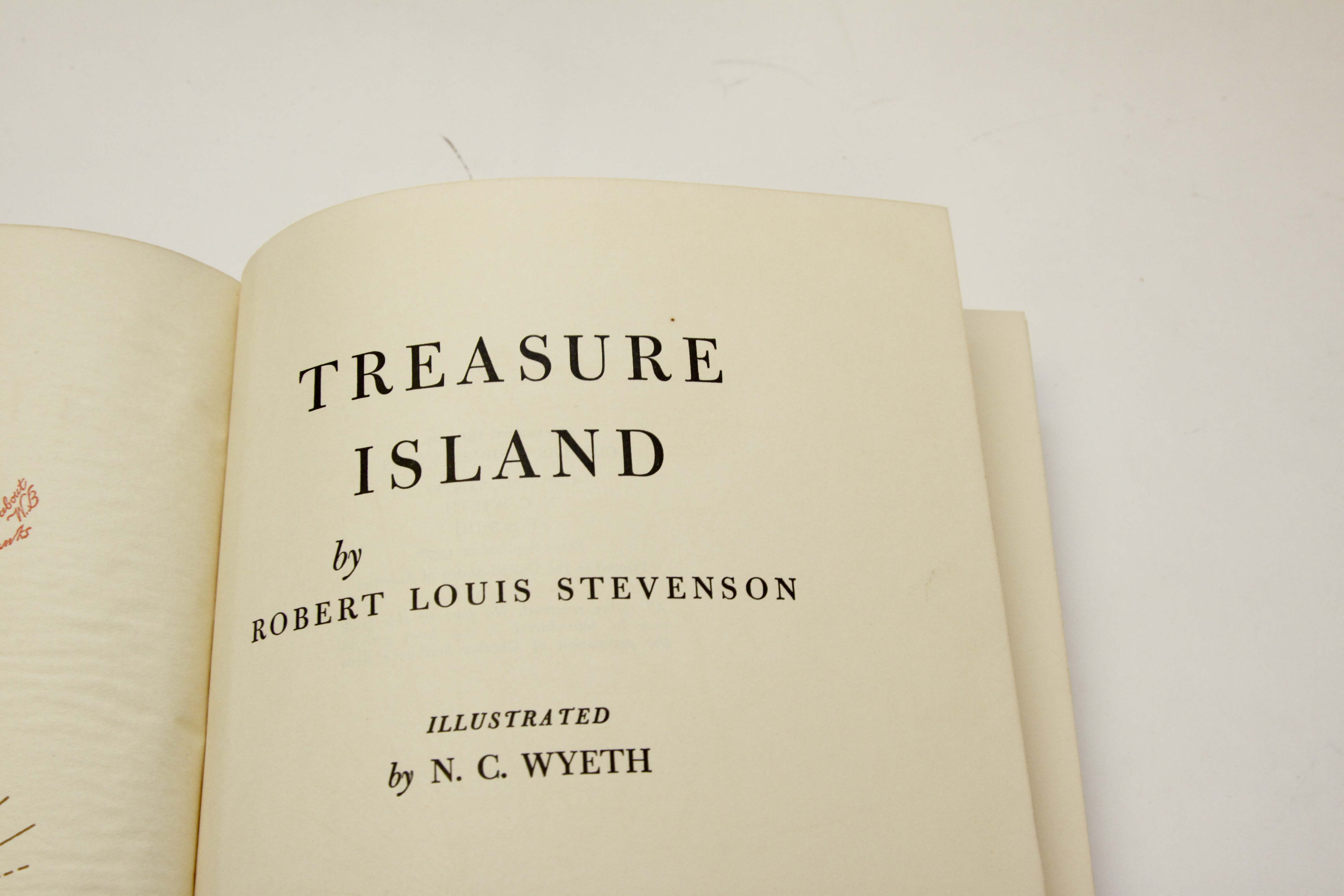 Four Books Illustrated By N.C. Wyeth