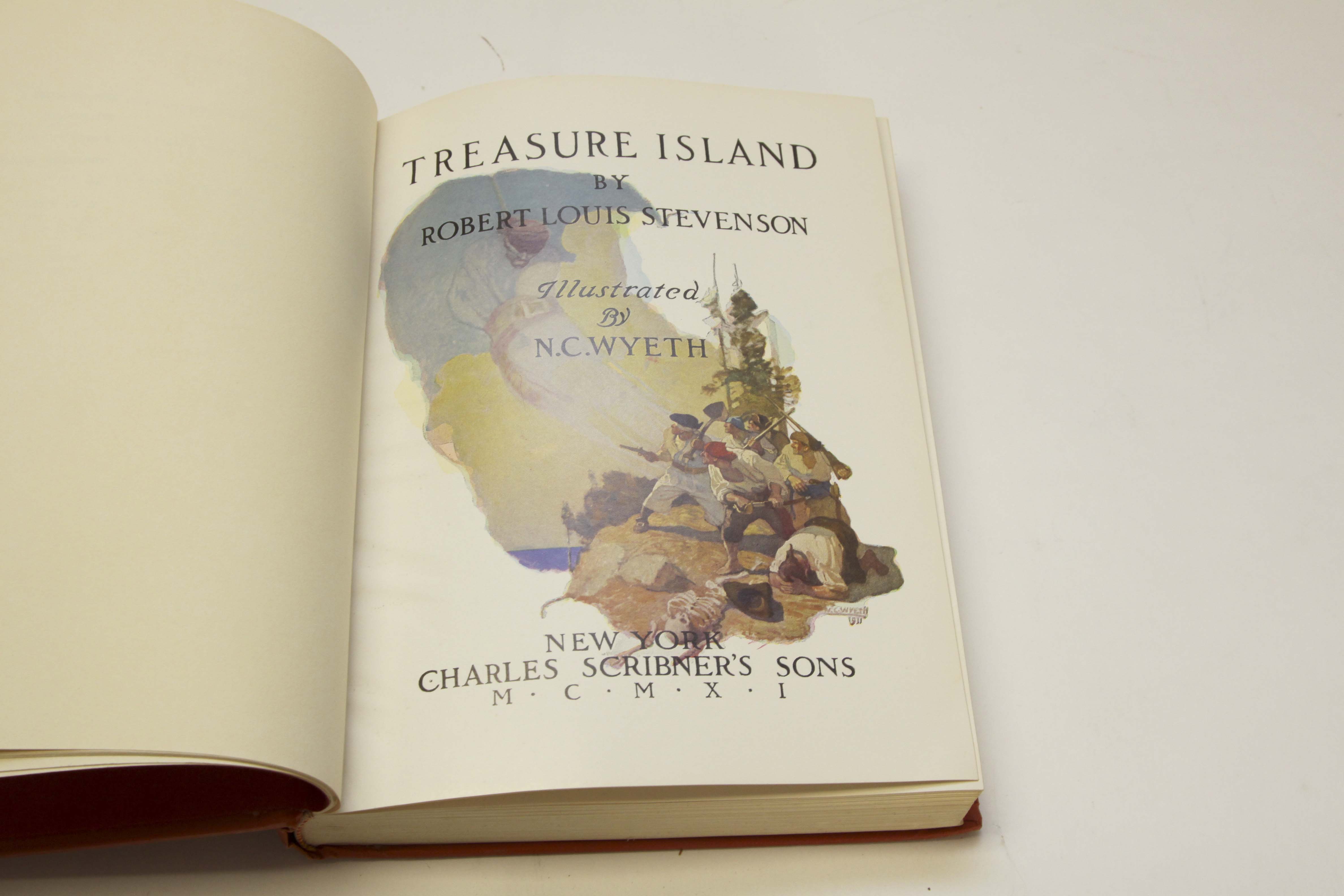 Four Books Illustrated By N.C. Wyeth