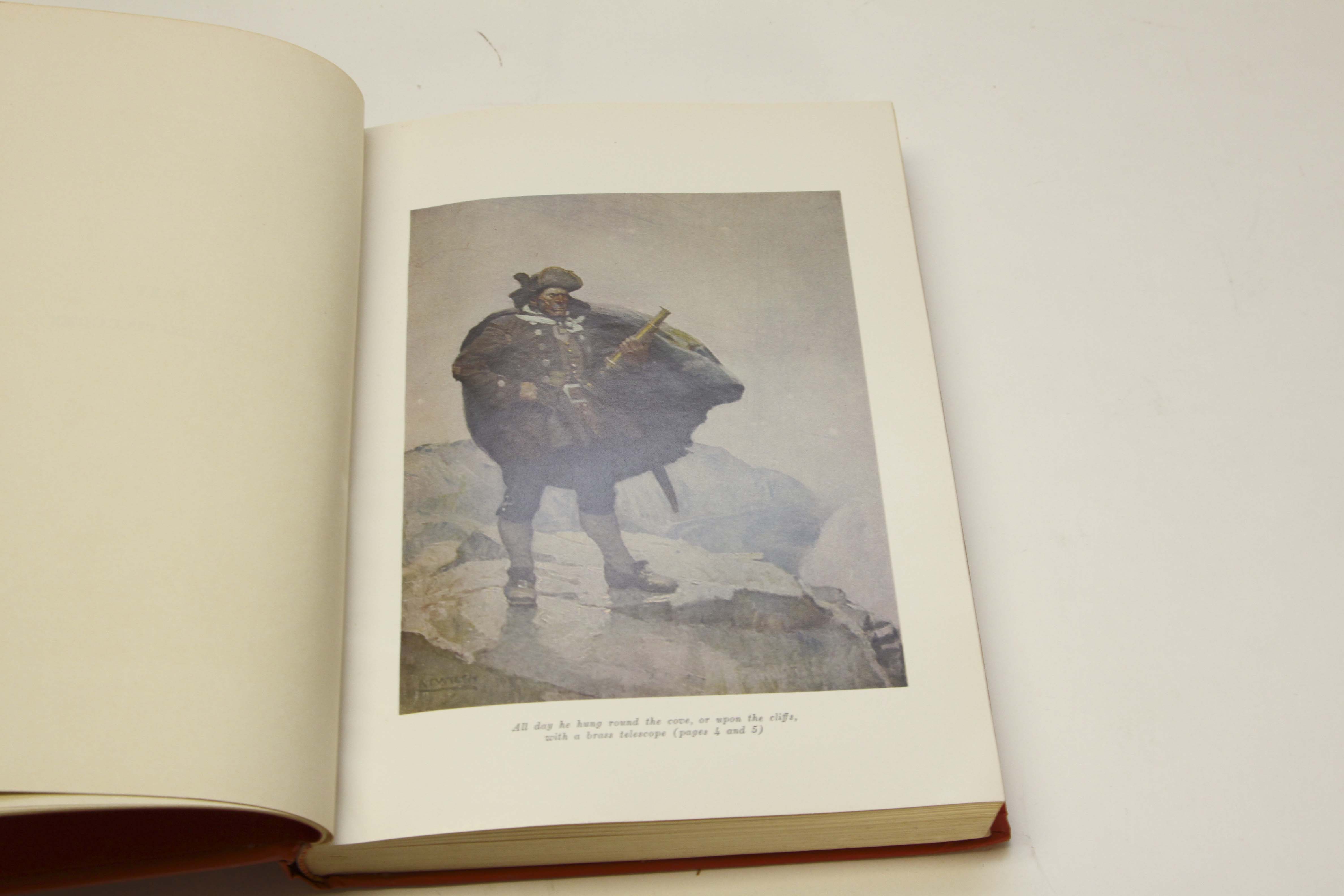 Four Books Illustrated By N.C. Wyeth