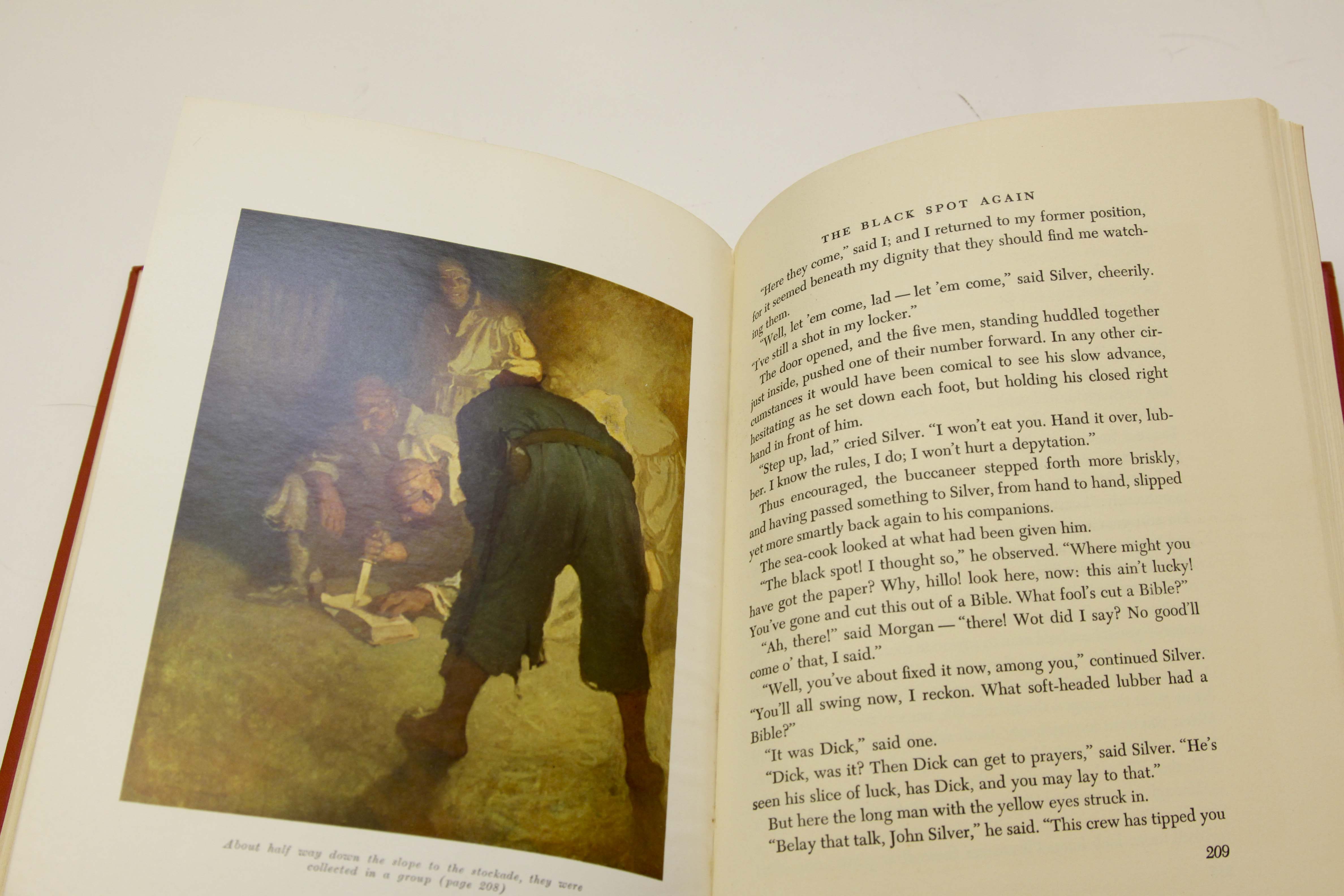 Four Books Illustrated By N.C. Wyeth