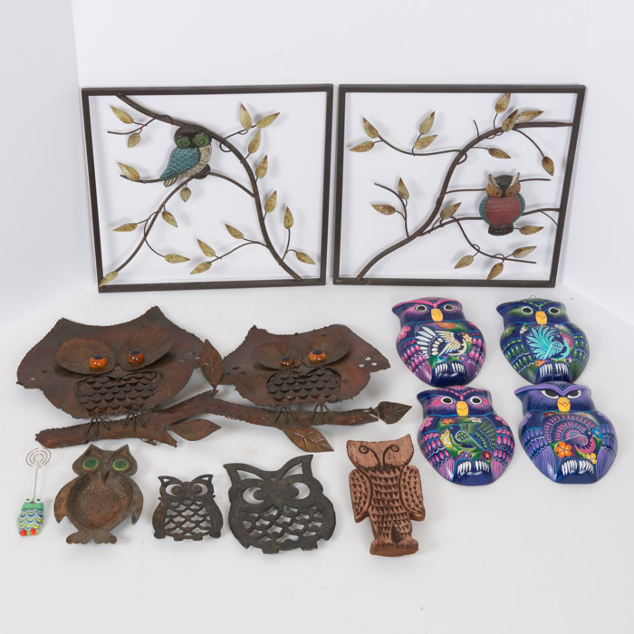 Owl Decor Assortment