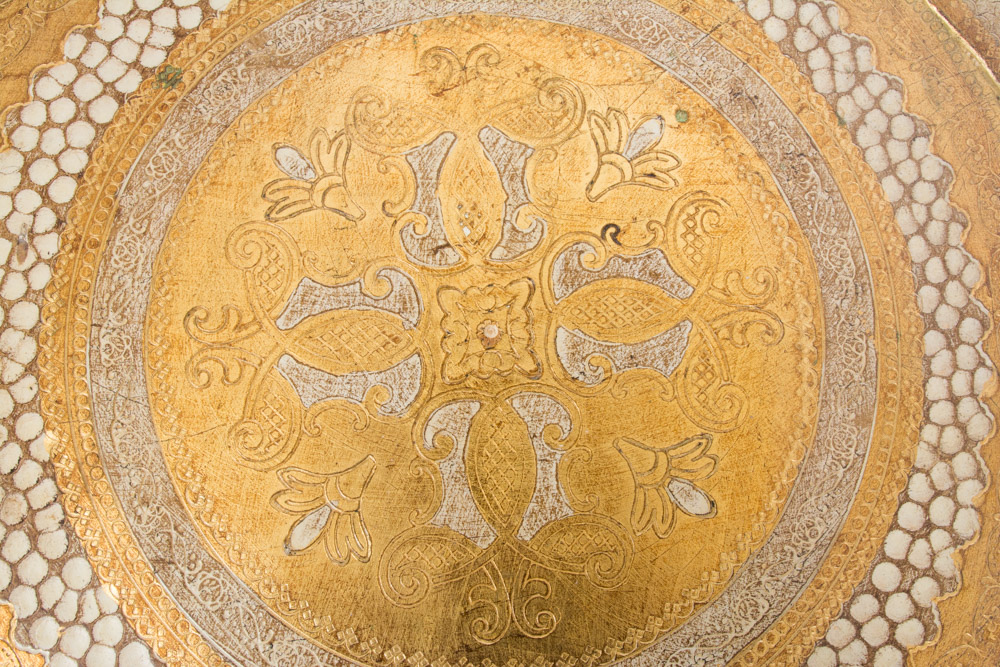 Vintage Gold Tone Trays