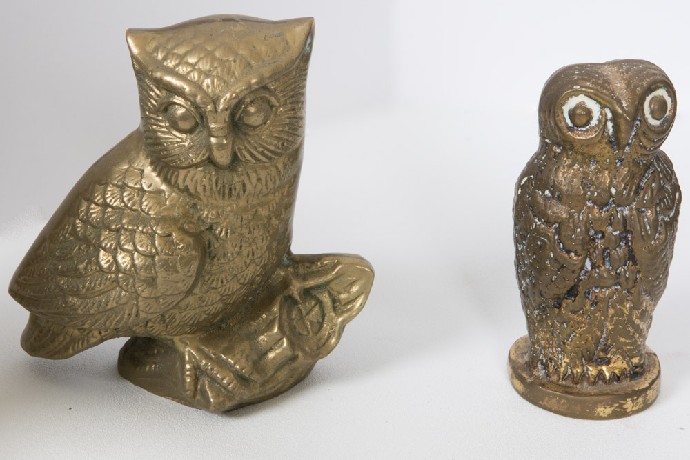 Selection of Owl Figurines