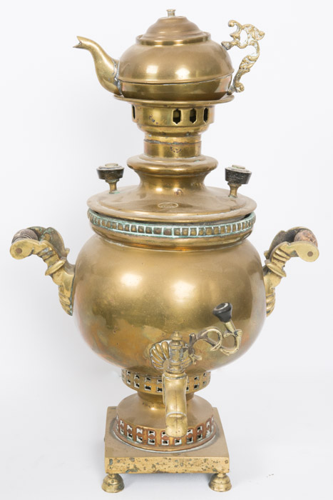 Pair of Imperial Russian Samovars