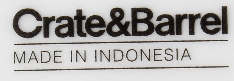 Group of Crate & Barrel "White" Dinner Bowls