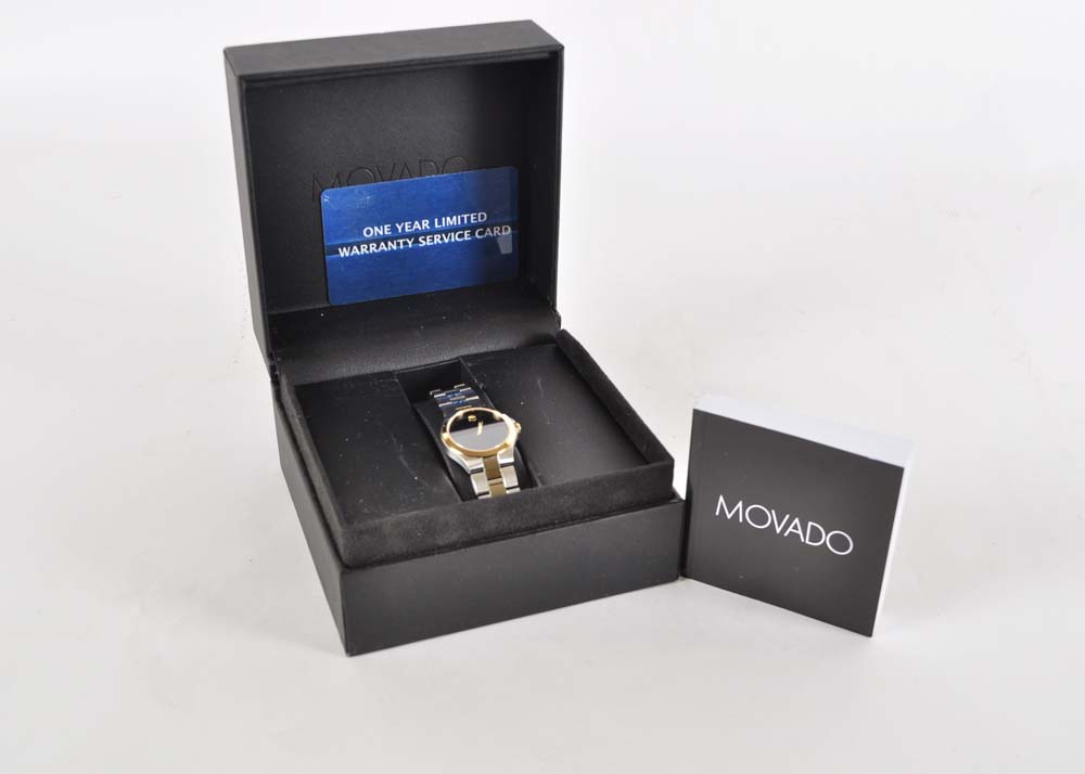 Ladies Movado Stainless Steel Watch