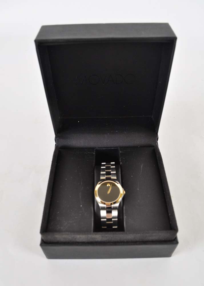 Ladies Movado Stainless Steel Watch