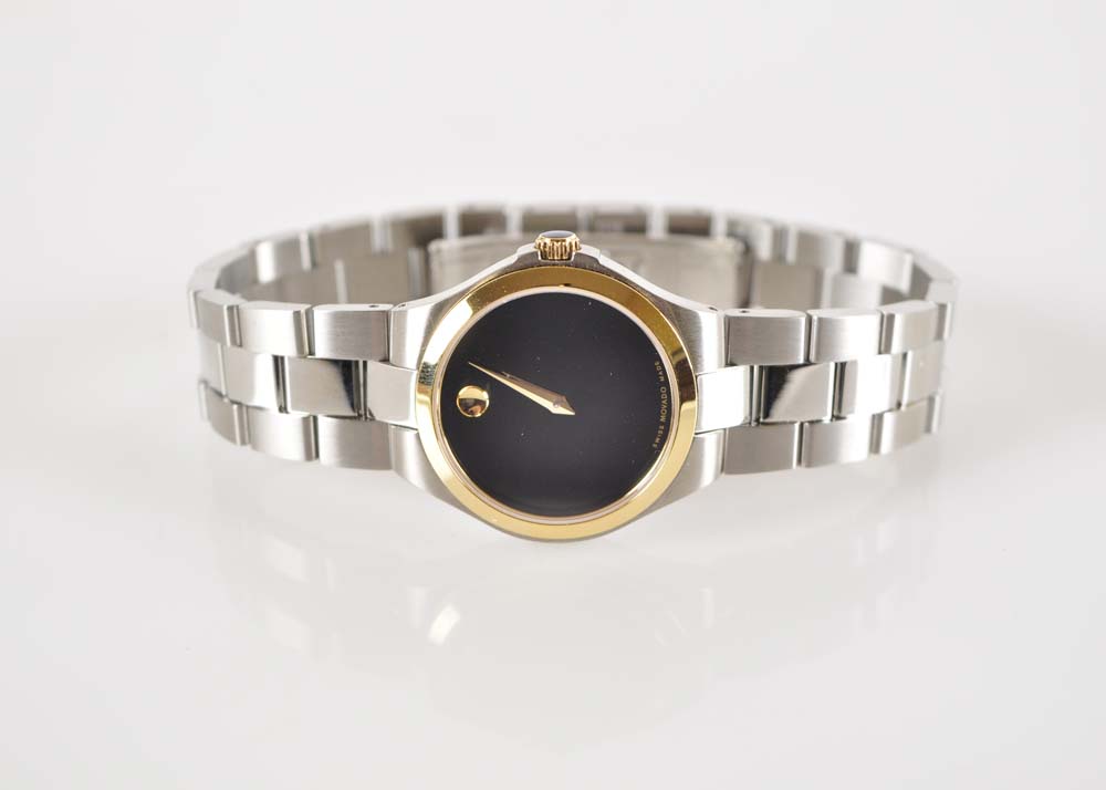 Ladies Movado Stainless Steel Watch