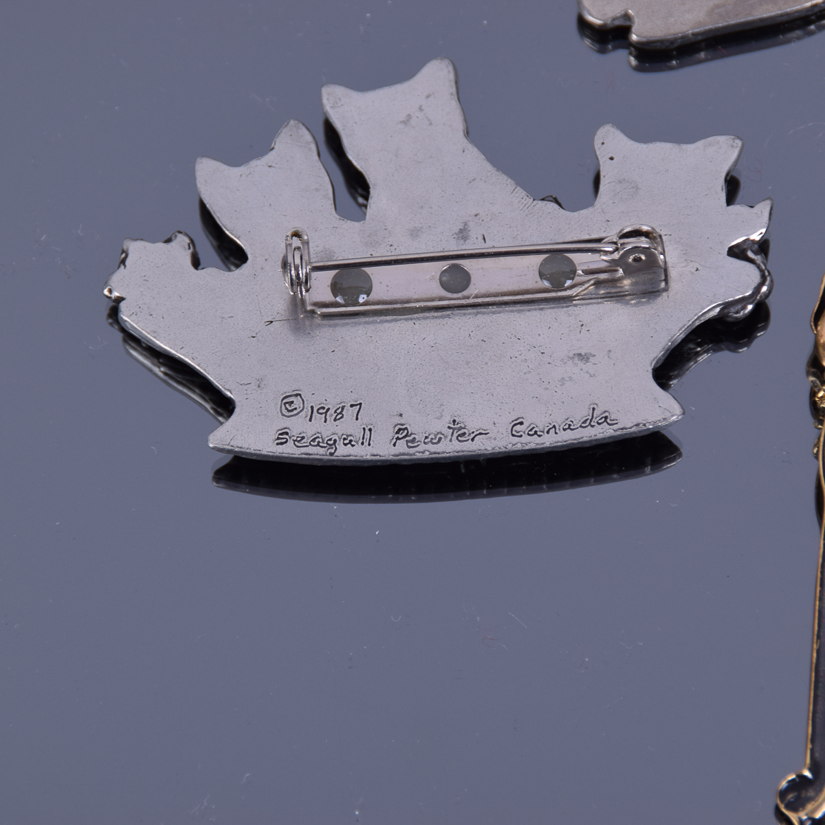 Collection of Pins With Cat Box