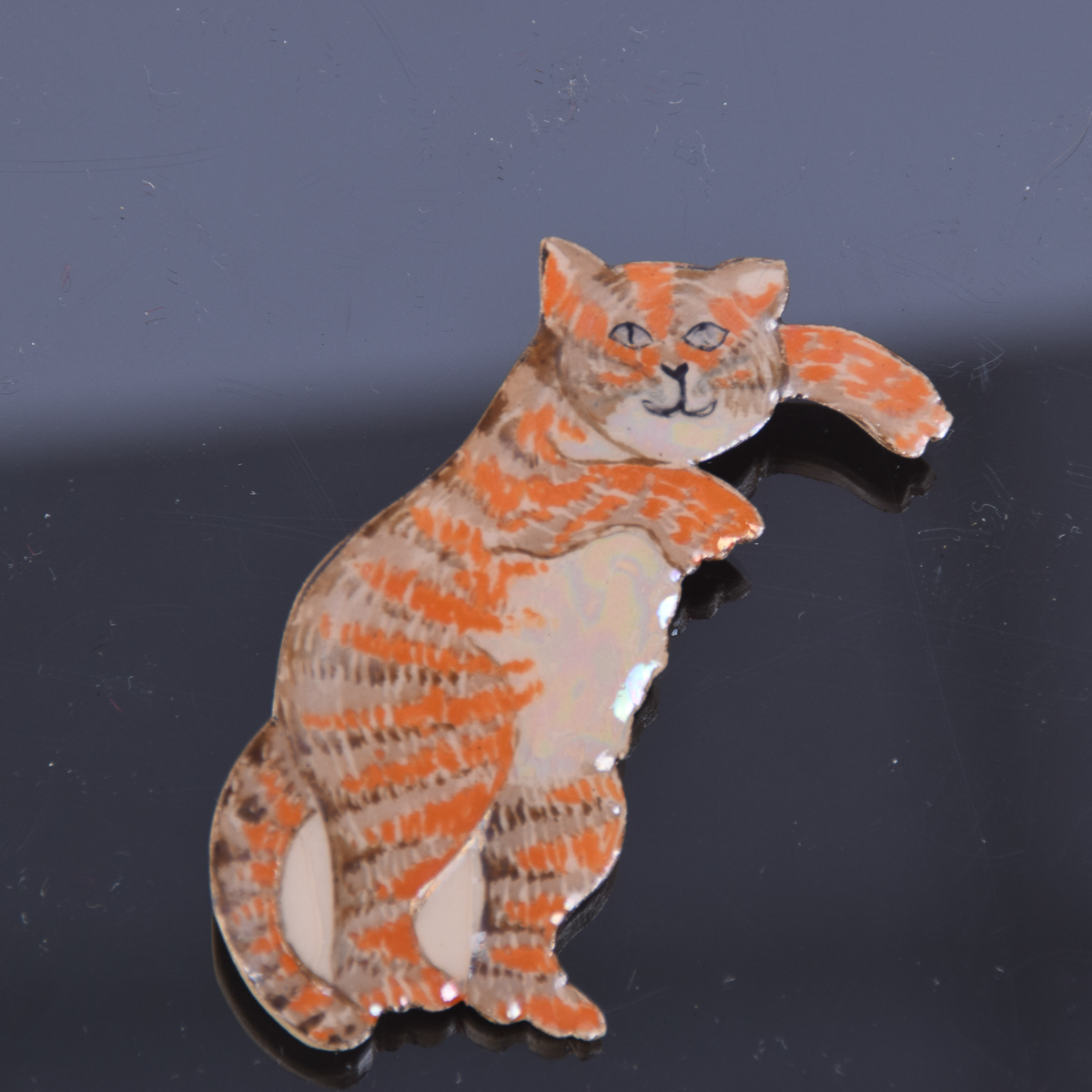 Collection of Pins With Cat Box