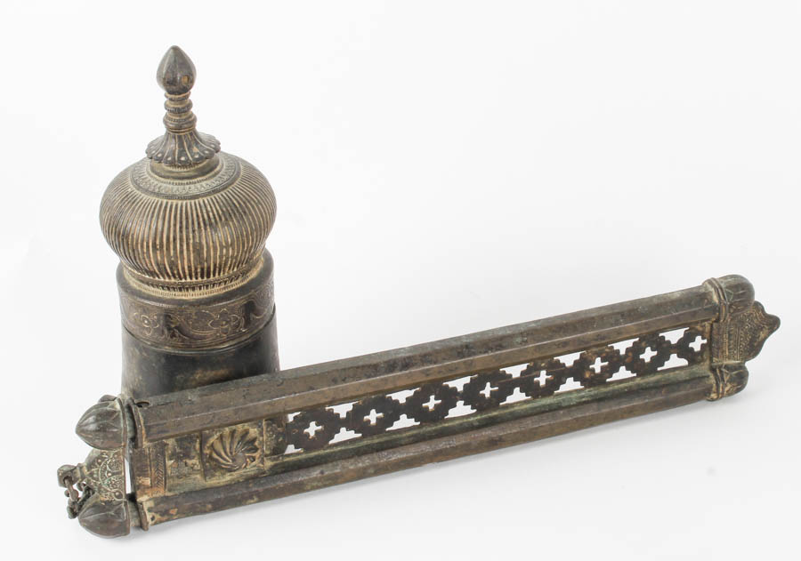 Assortment of Metal Indian Objects