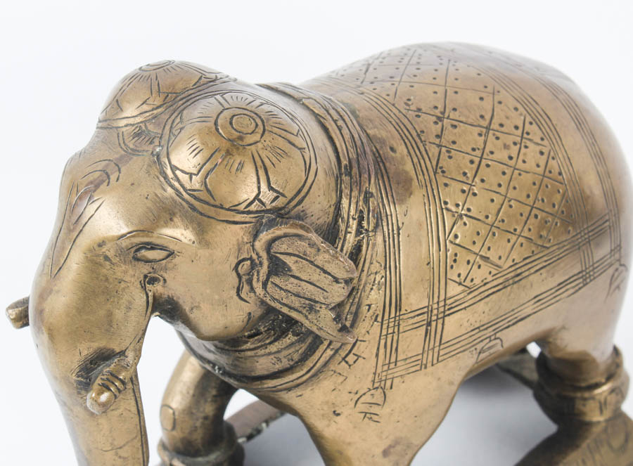 Assortment of Metal Indian Objects