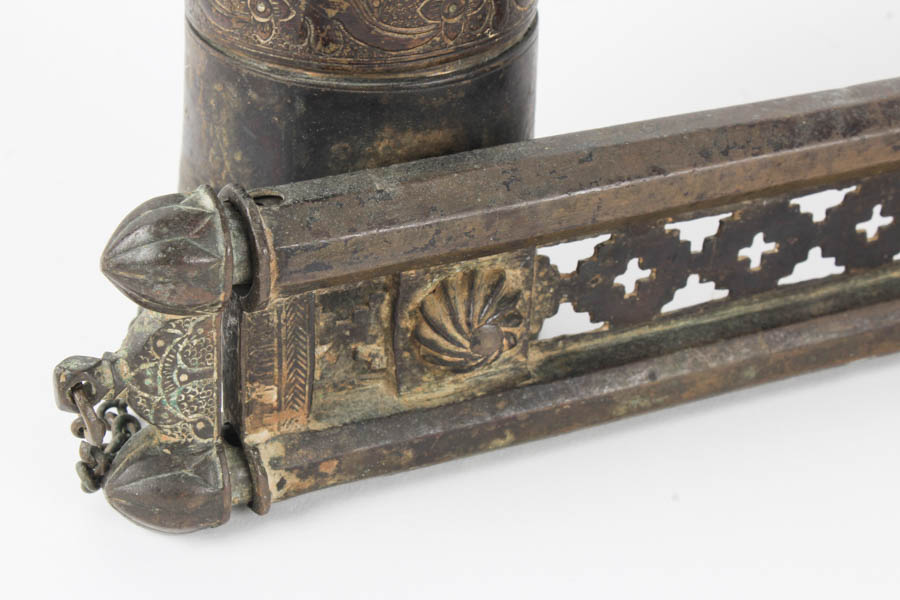 Assortment of Metal Indian Objects