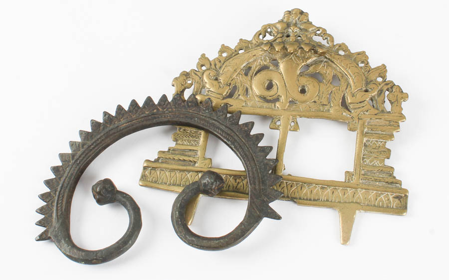 Assortment of Metal Indian Objects