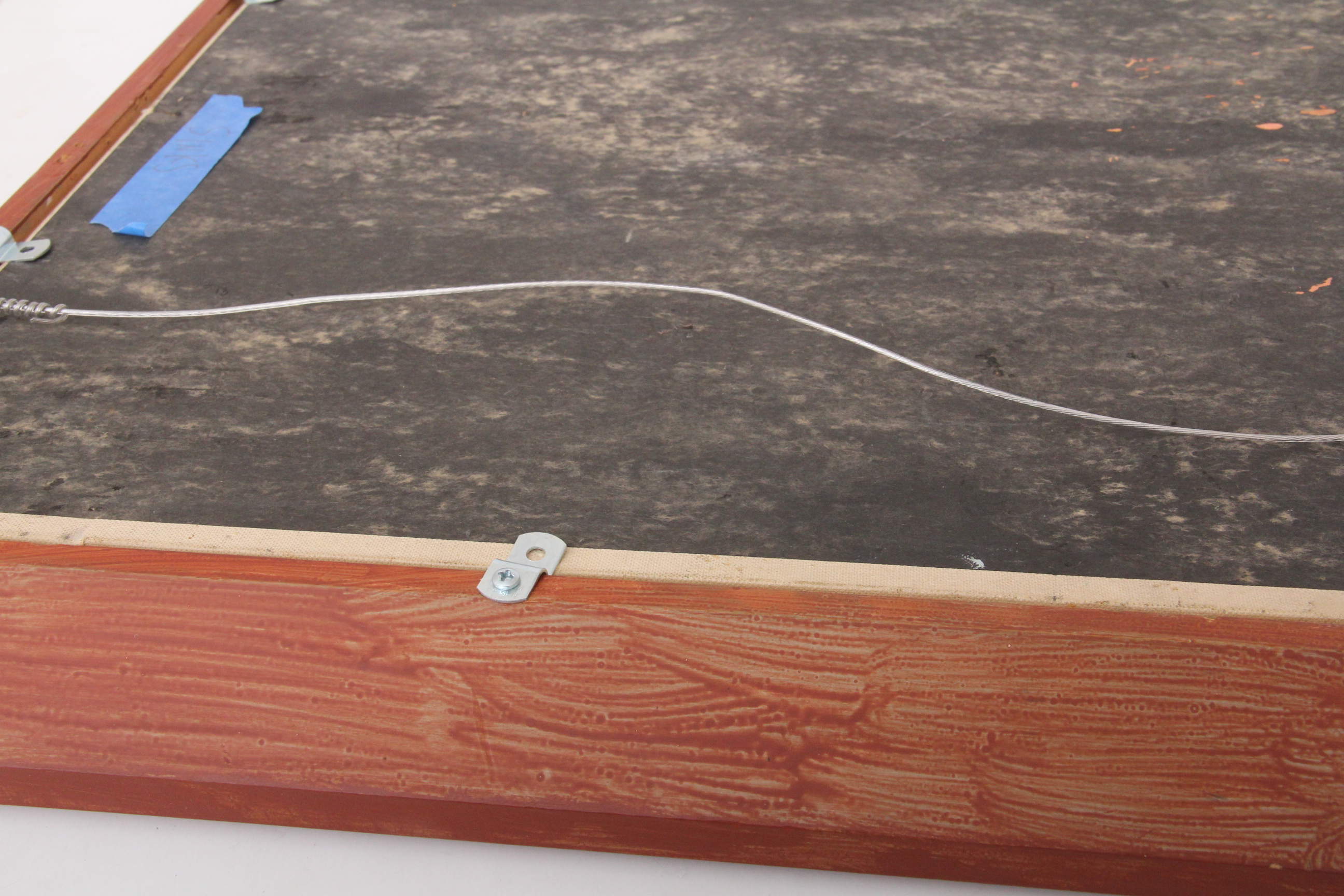 Virginia Davis Harsh Western Landscape Painting