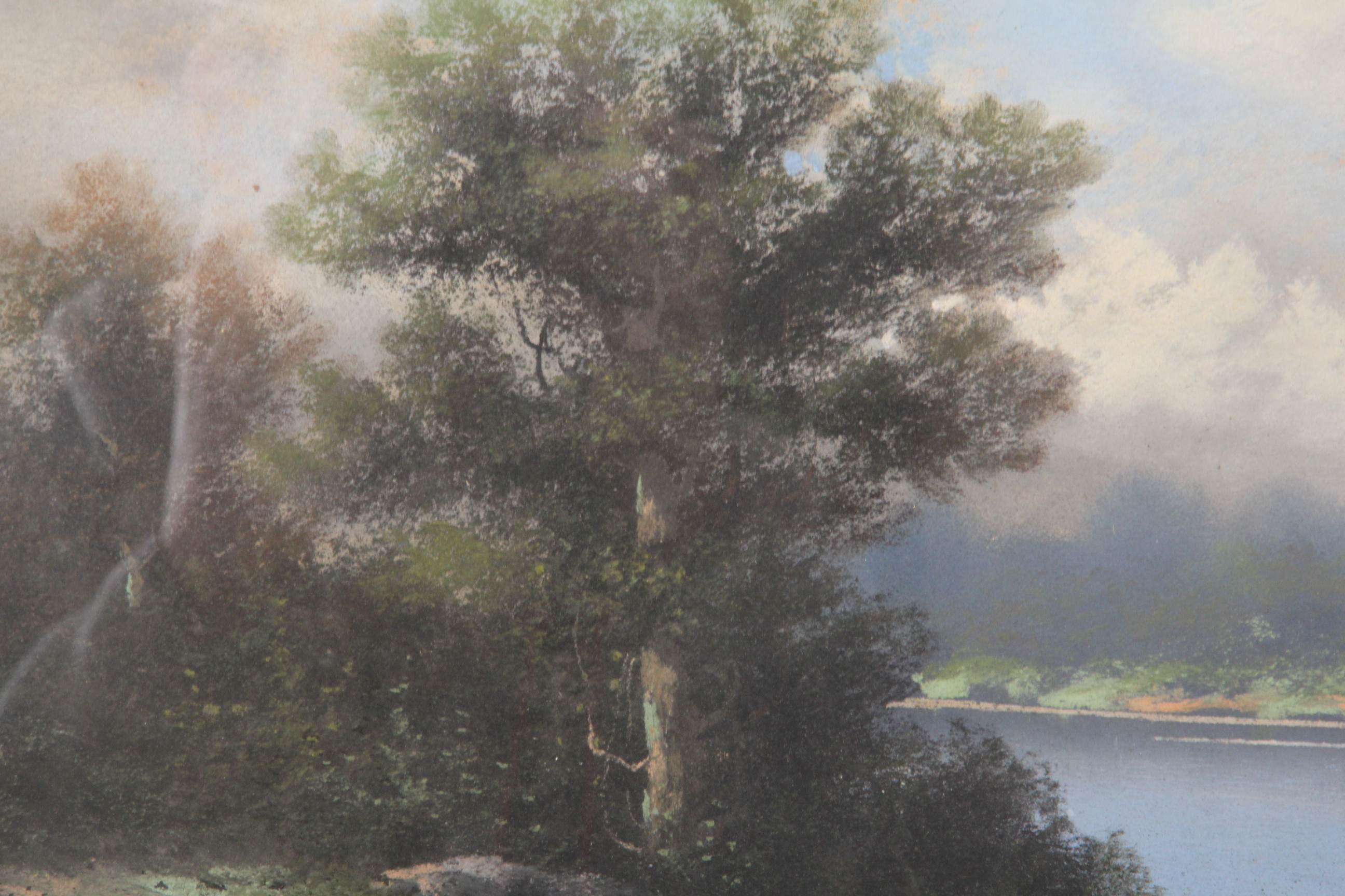 Henry William Chandler Signed Original  Pastel Drawing