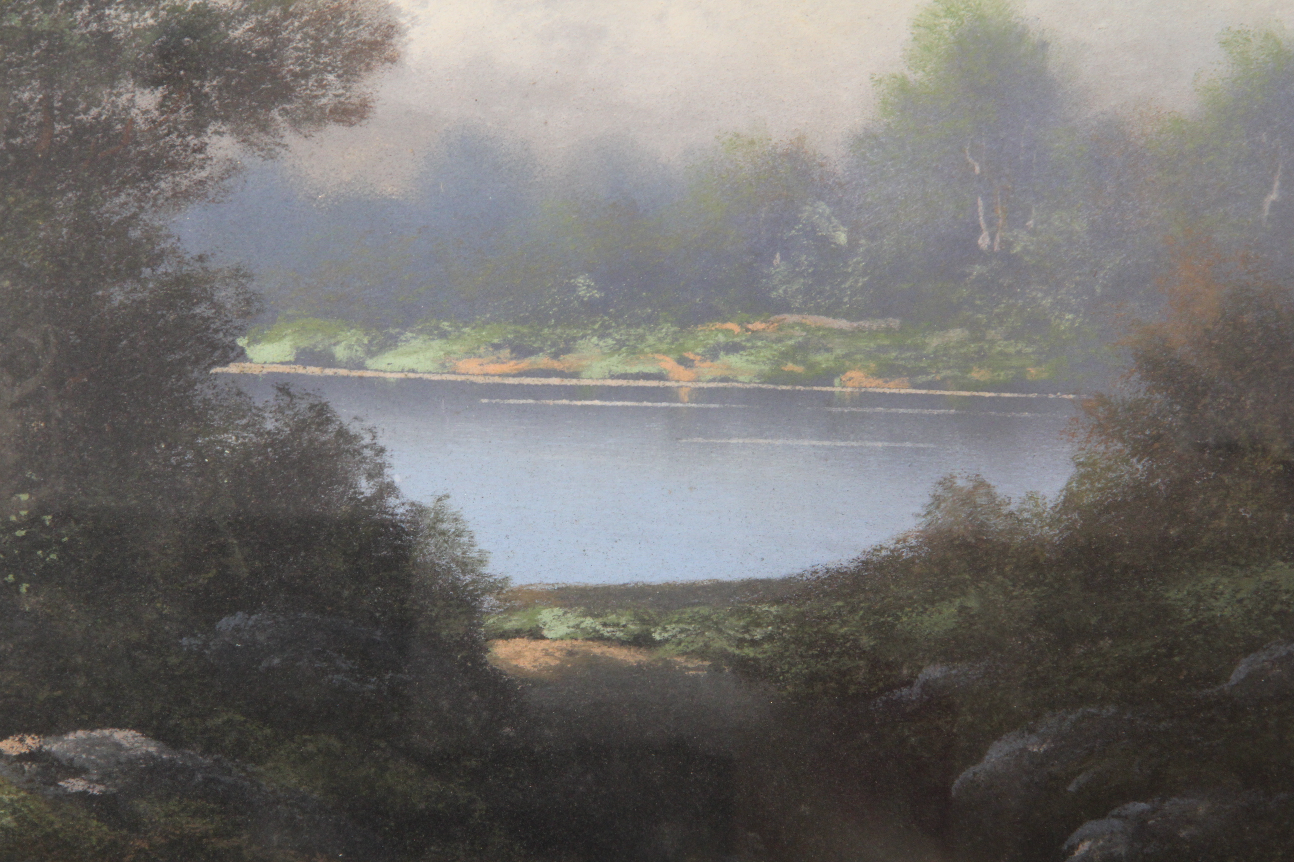 Henry William Chandler Signed Original  Pastel Drawing