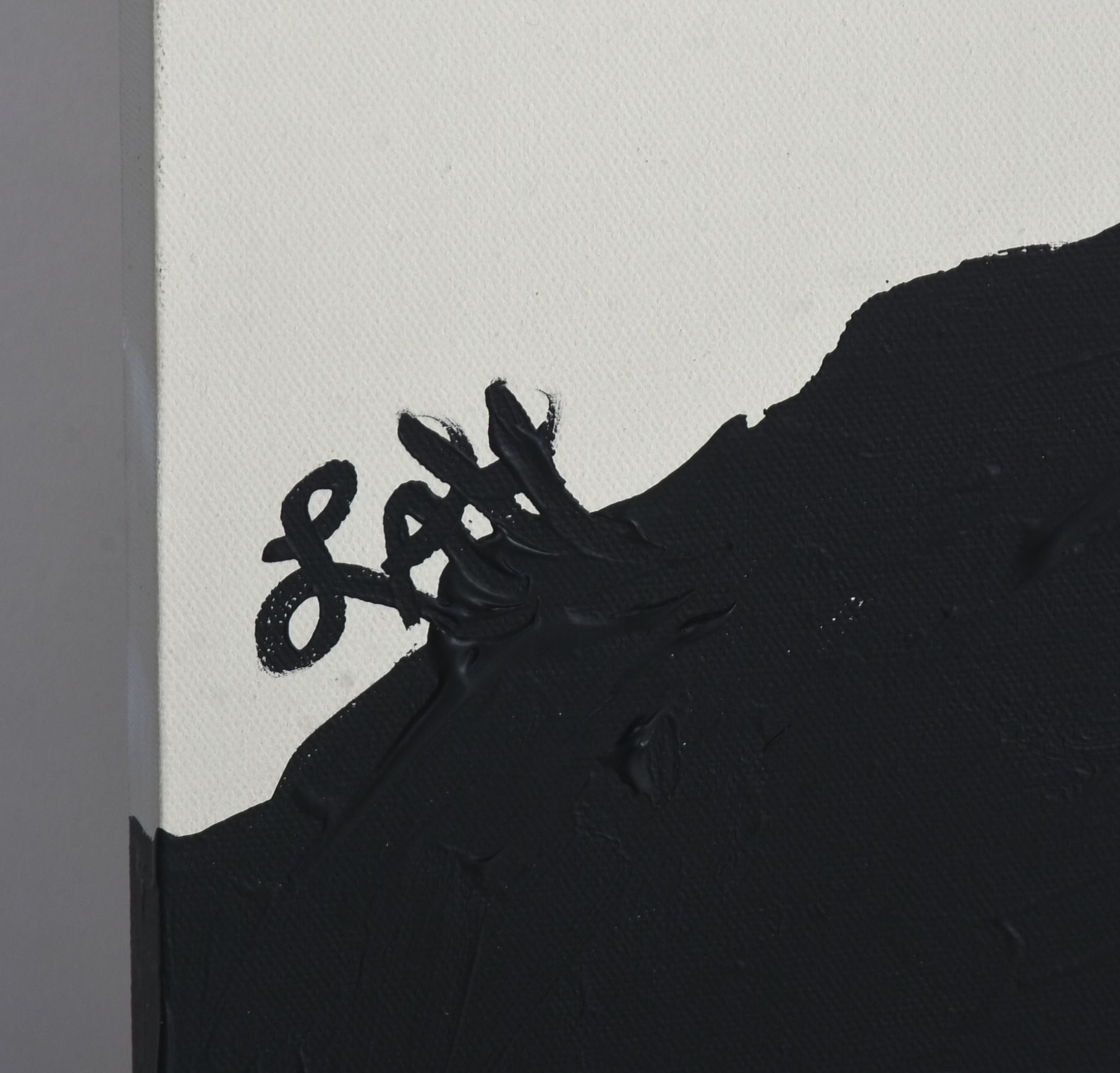 Original Pop Art Painting on Canvas of Johnny Cash