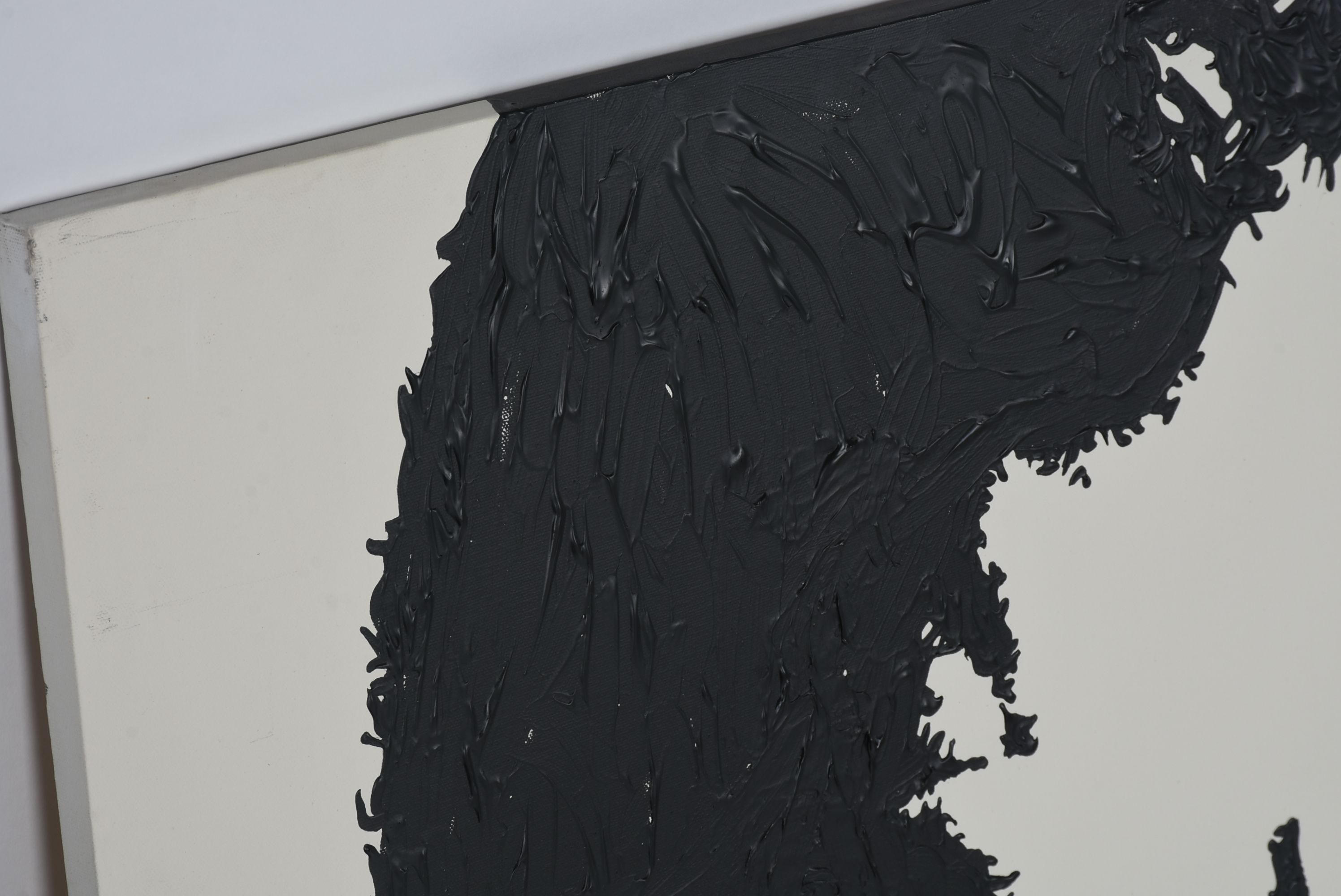 Original Pop Art Painting on Canvas of Johnny Cash