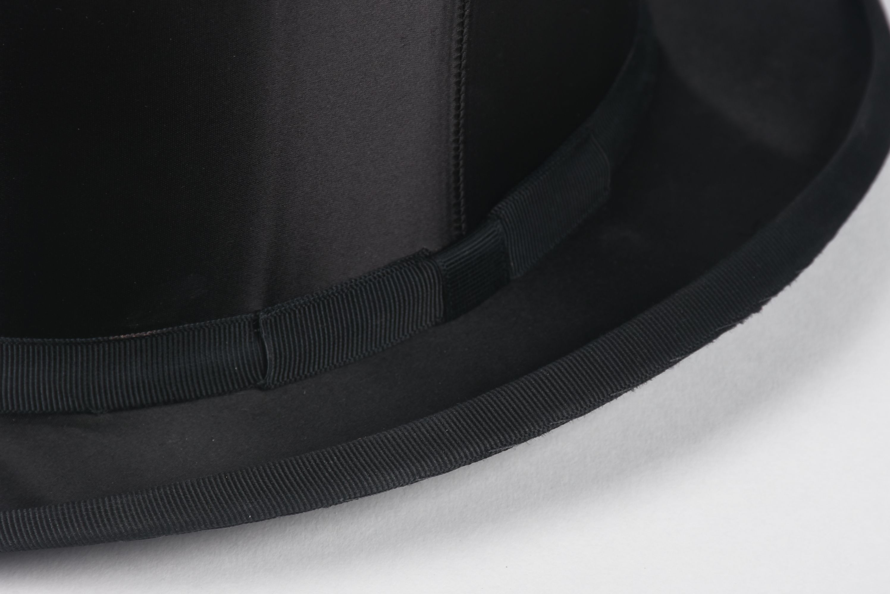 Tanya's "Meyer, The Hatter" Fine Black Satin Top Hat