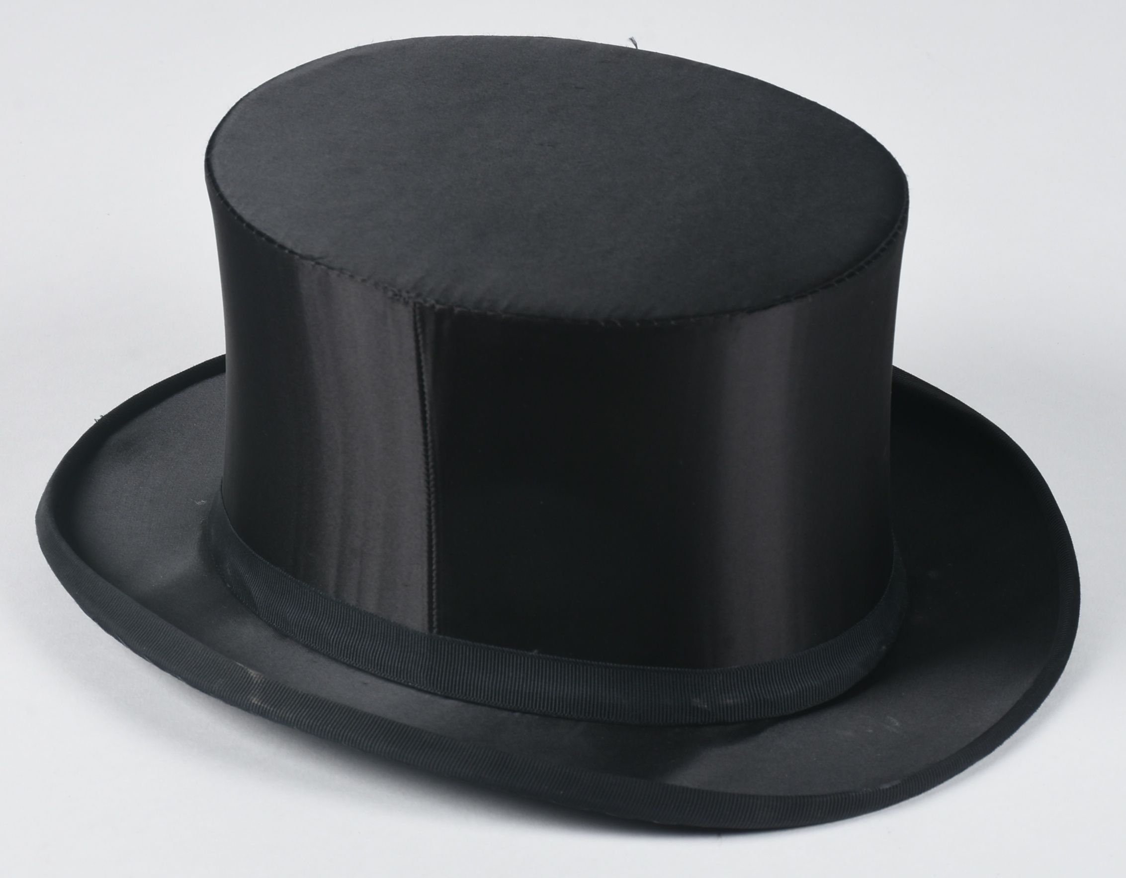 Tanya's "Meyer, The Hatter" Fine Black Satin Top Hat