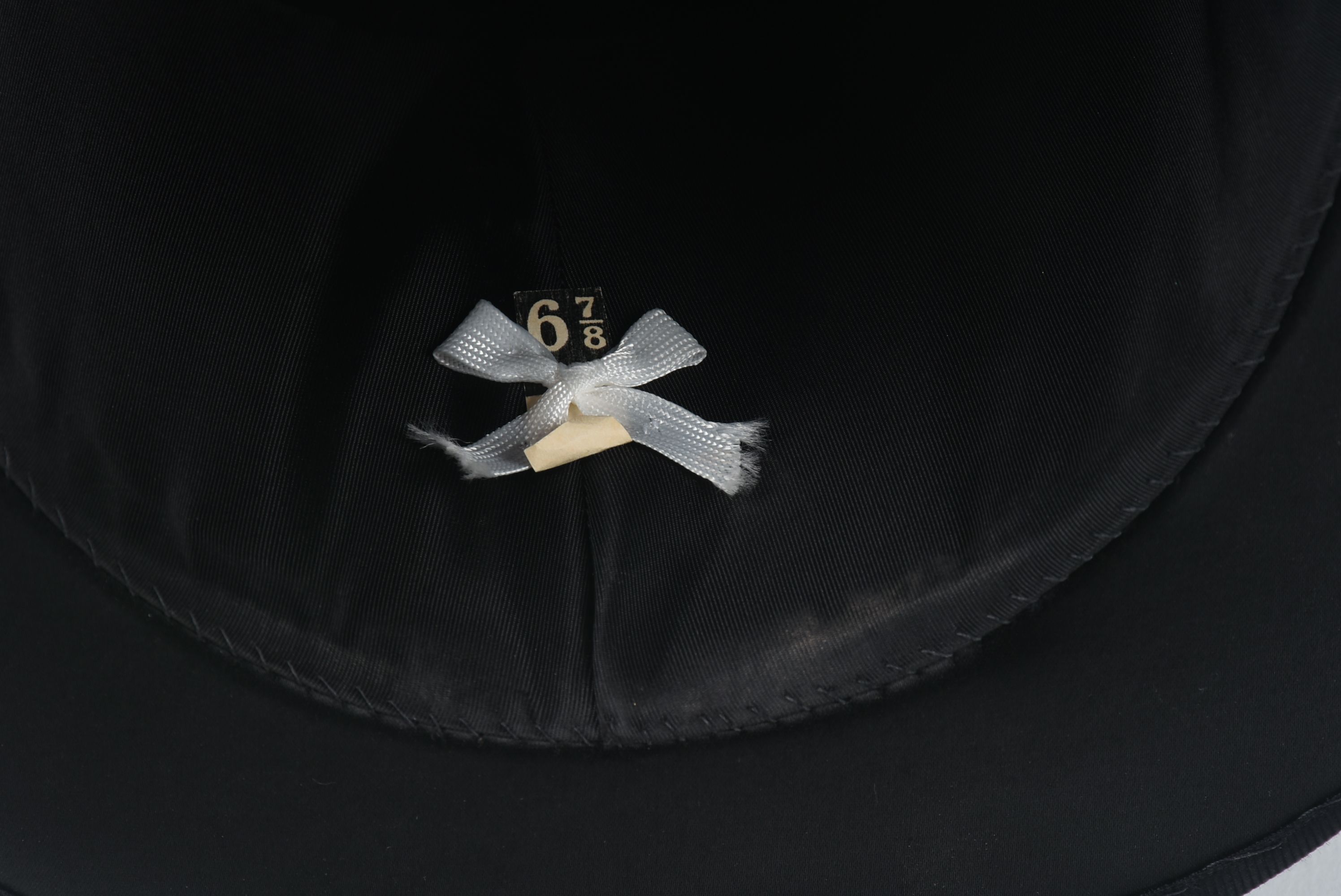 Tanya's "Meyer, The Hatter" Fine Black Satin Top Hat