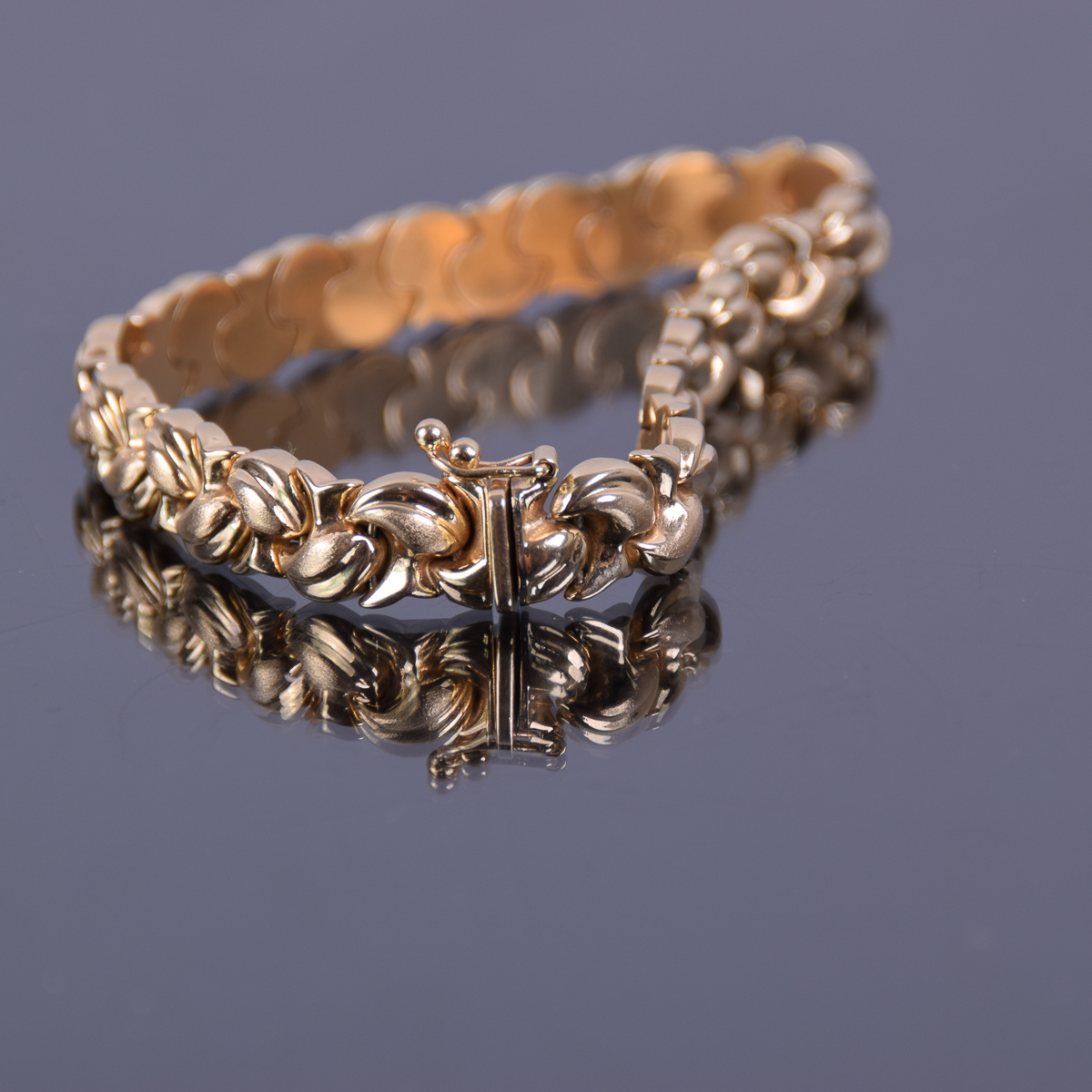 Atasay Kuyumculuk Turkish 14K Yellow Gold Bracelet