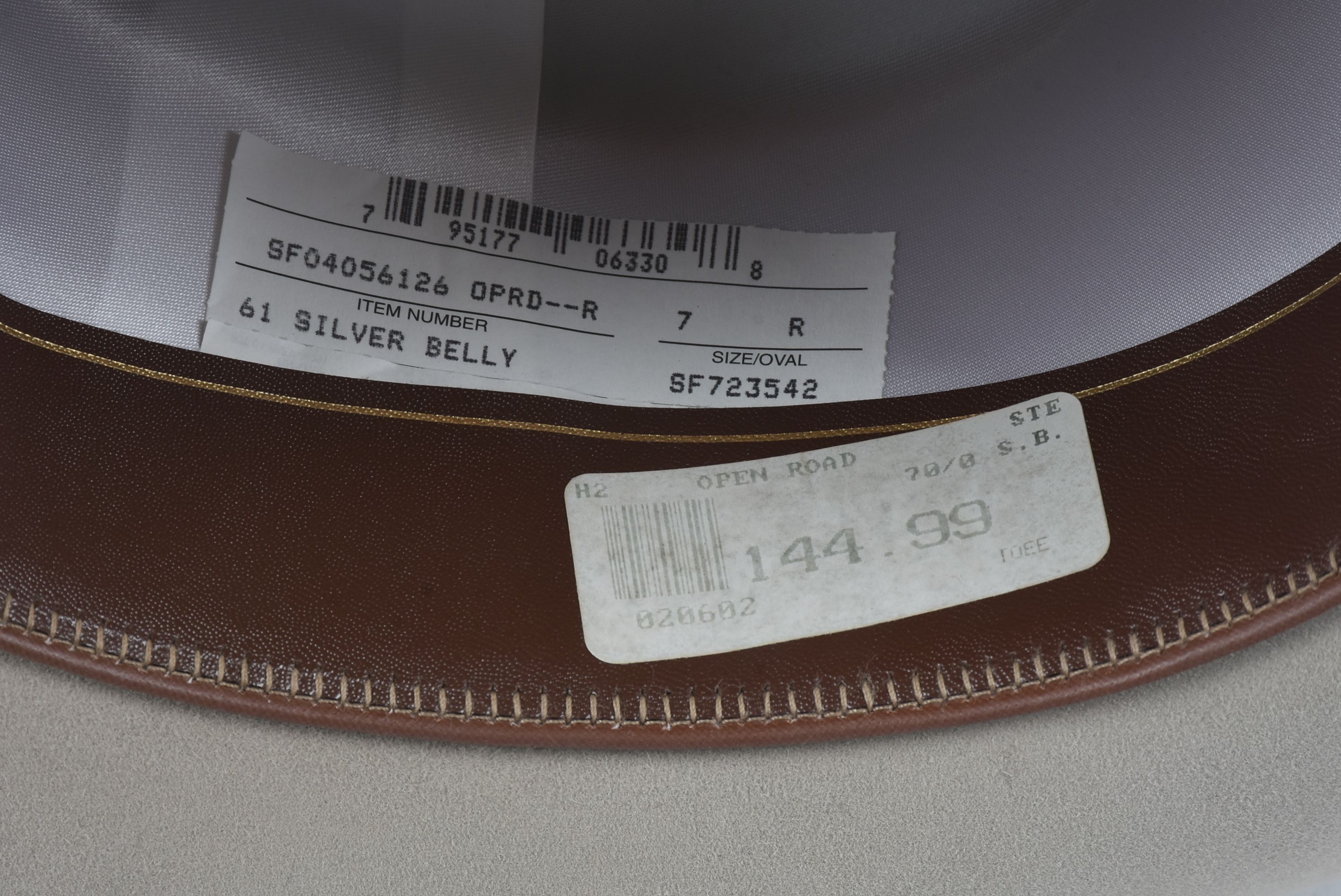 Stetson 4X Beaver Felt Cowboy Hat