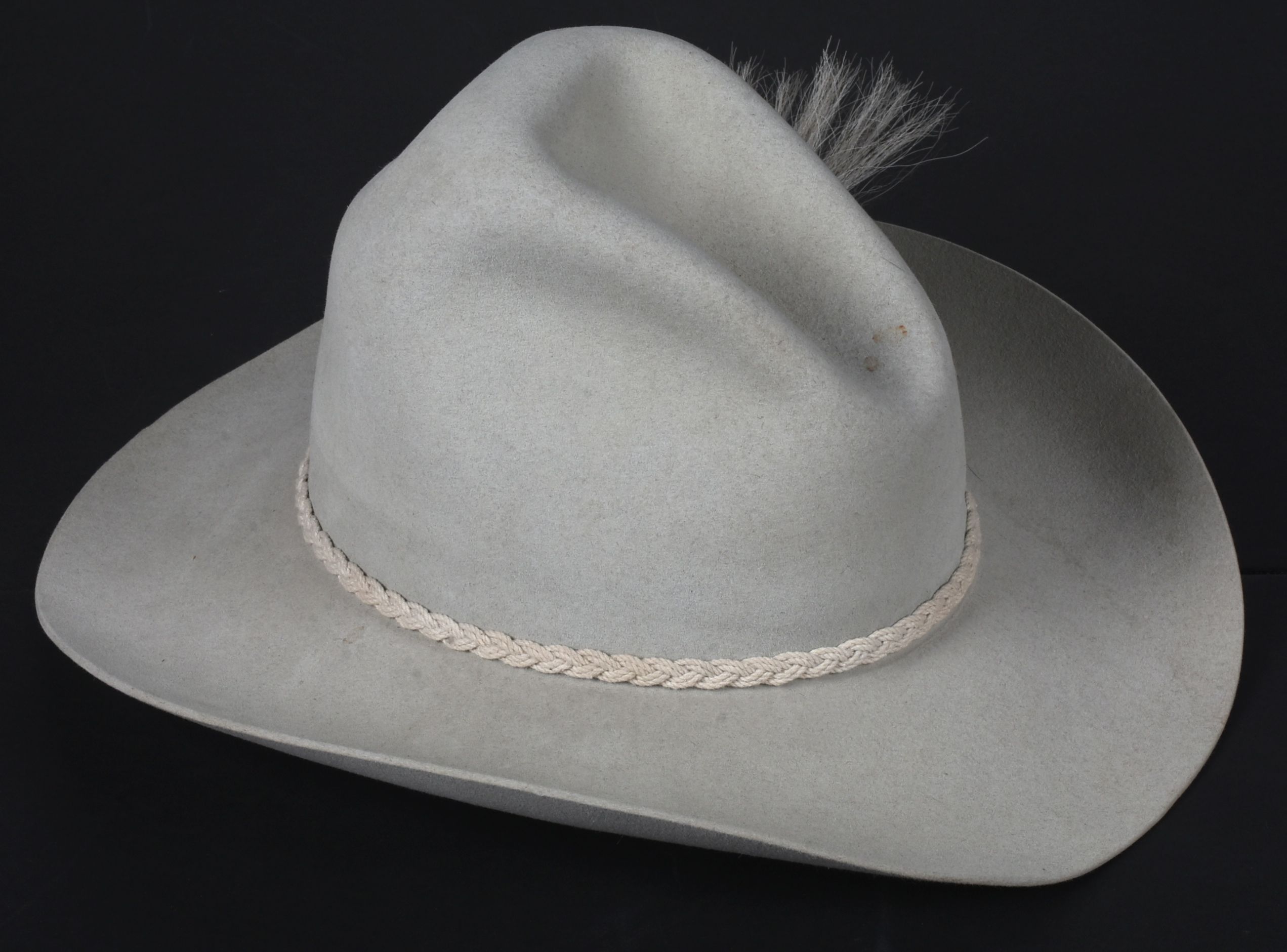 Resistol Cowboy Hat with Personal Inscription from Alligator Dan