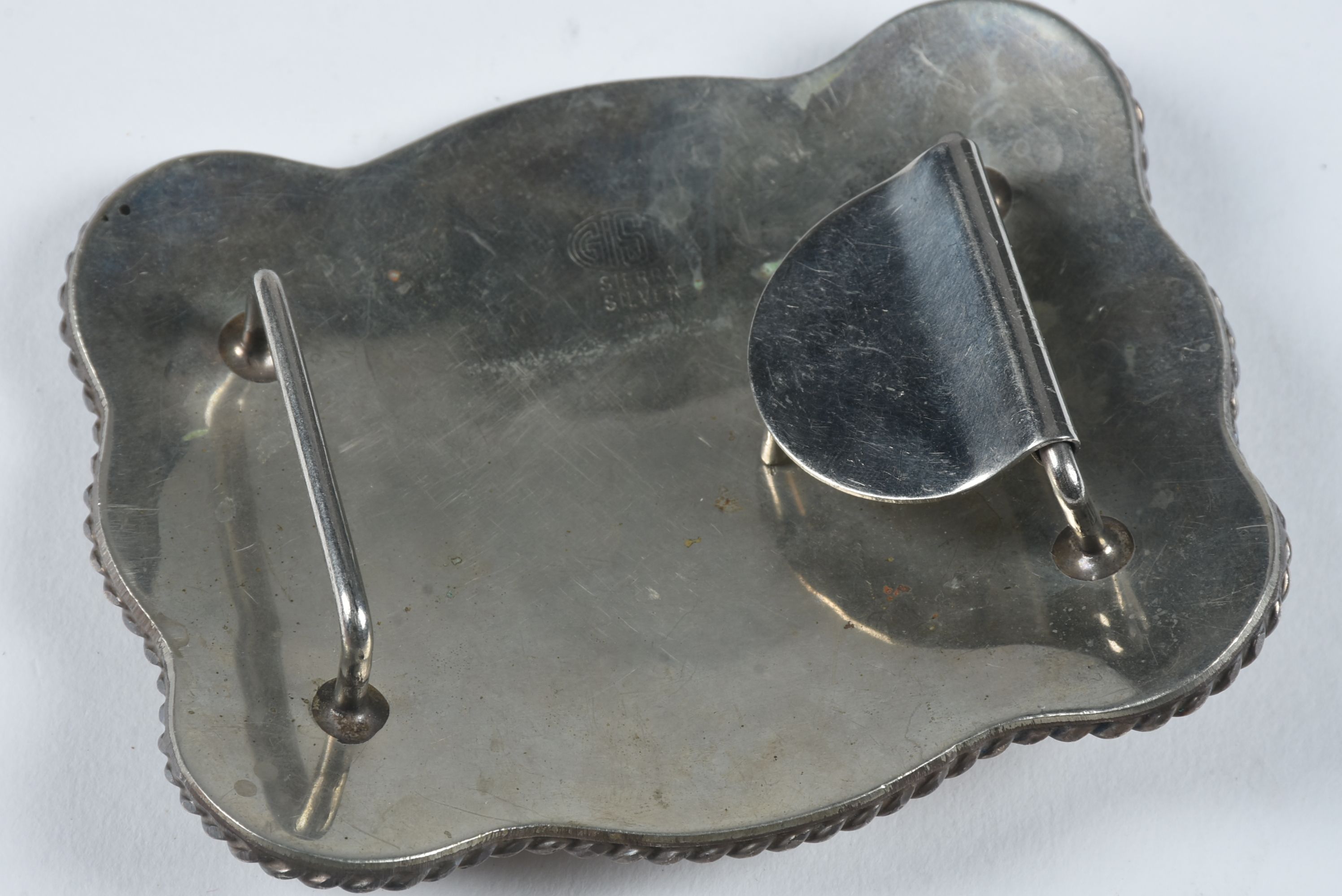 1978 Buckin Ball Best Costume Belt Buckle from Cow Palace