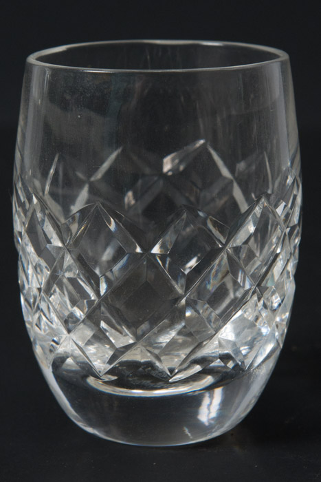 Selection of Cut Glass Pitchers and Candlesticks