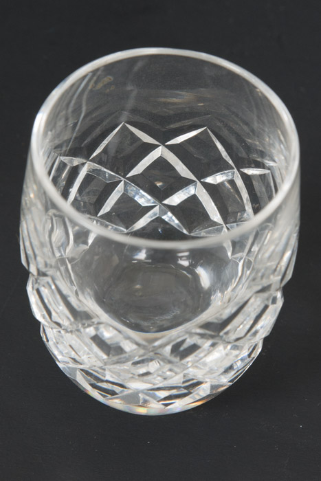 Selection of Cut Glass Pitchers and Candlesticks