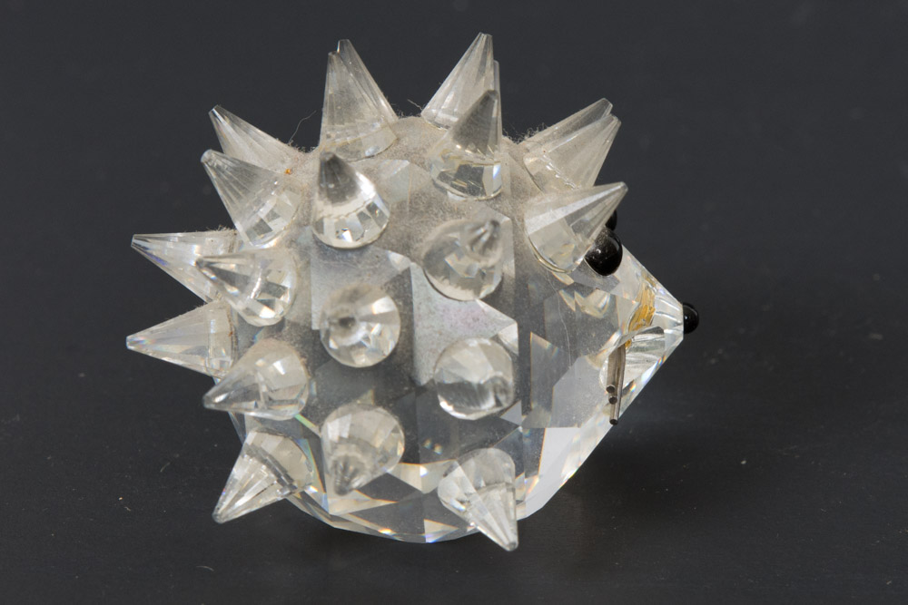 Collection of Crystal Figurines Including Swarovski