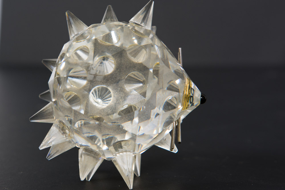 Collection of Crystal Figurines Including Swarovski