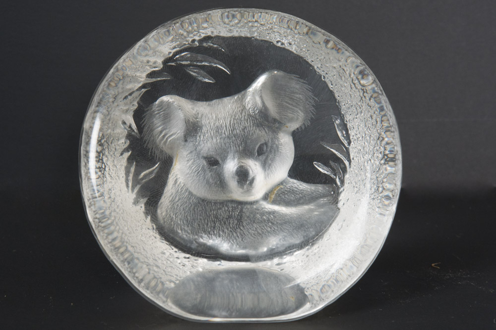 Collection of Crystal Figurines Including Swarovski