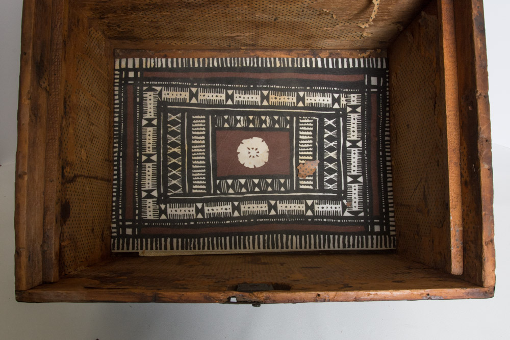 Wood Chest and Vintage Board Games