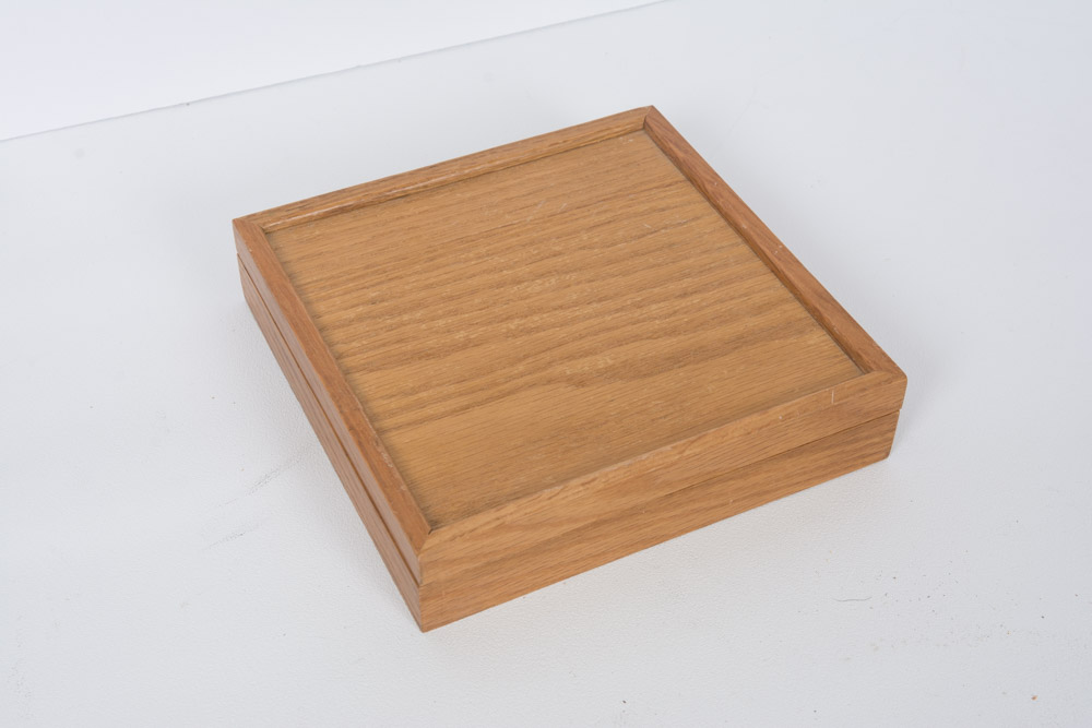 Wood Chest and Vintage Board Games