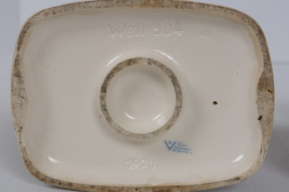 Earthenware Pieces and Goebel Cooking Gnomes