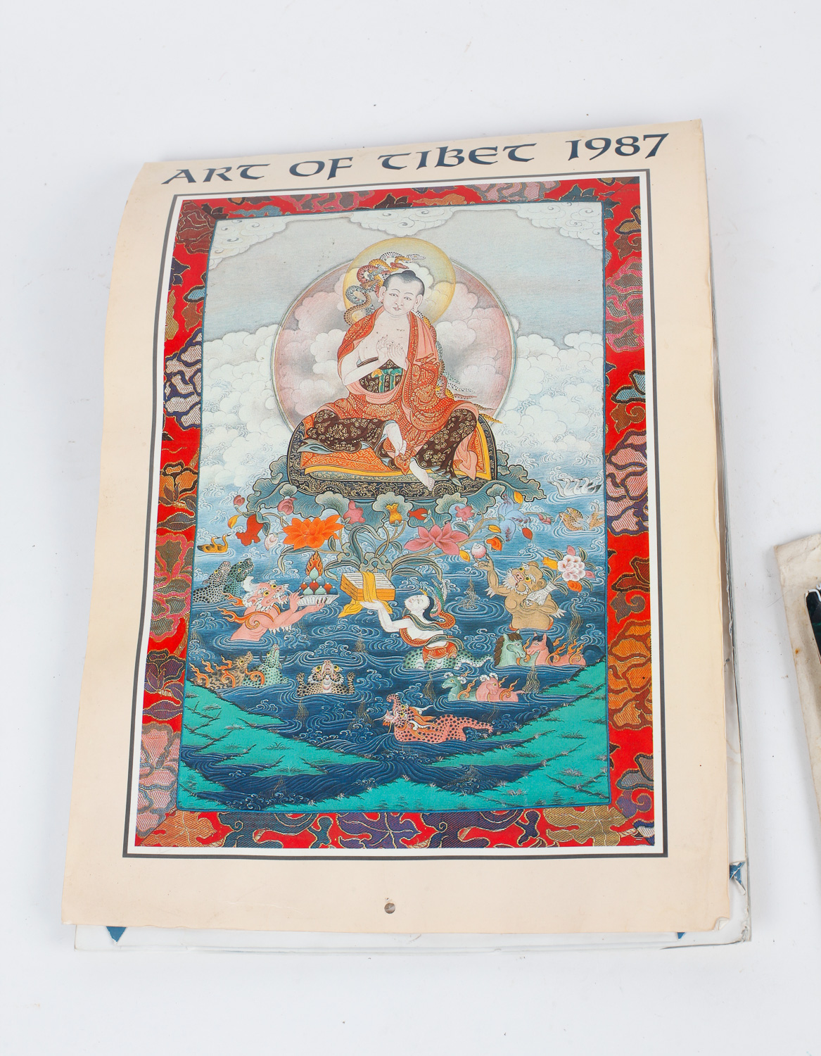 Pair of Vintage Asian Calendars