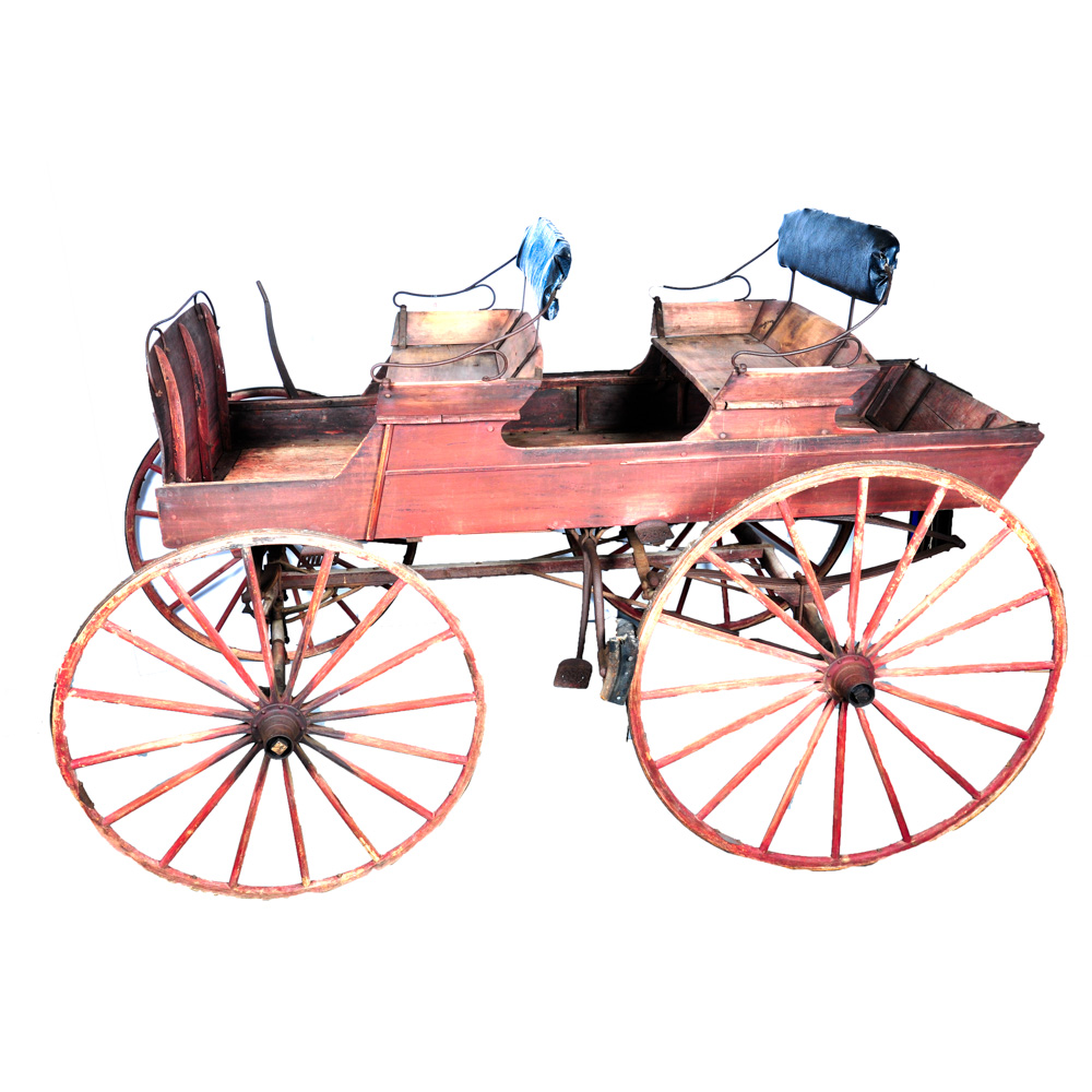 Antique Horse Drawn Buckboard Wagon