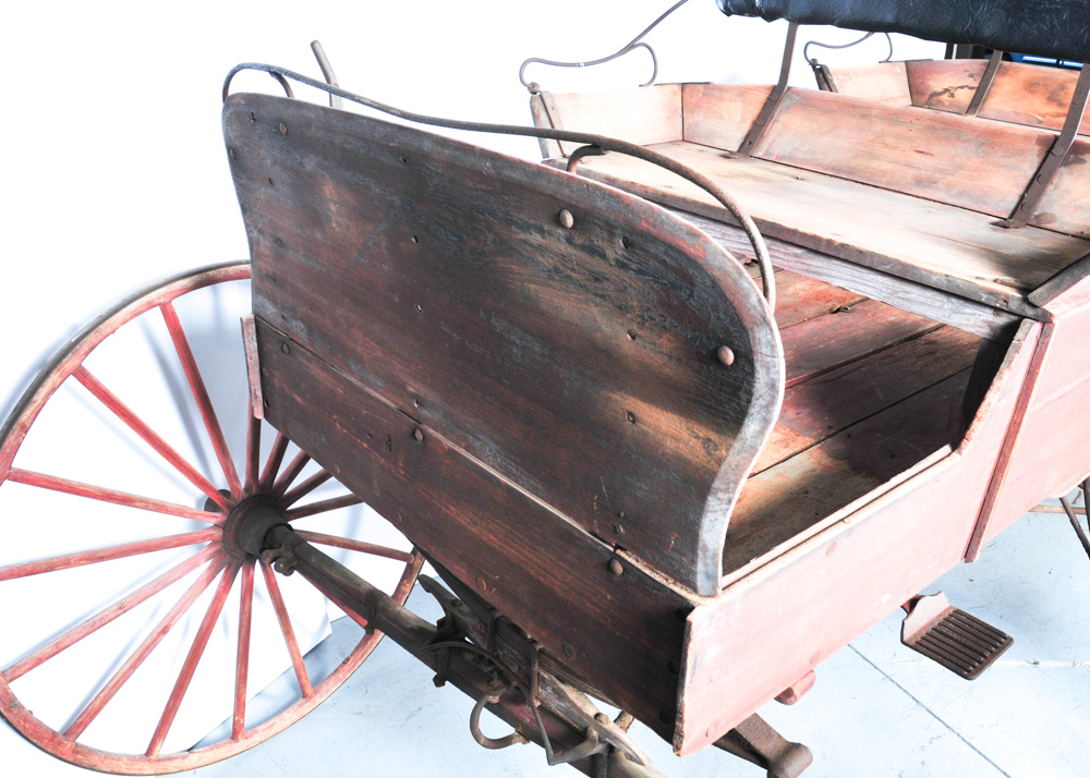 Antique Horse Drawn Buckboard Wagon