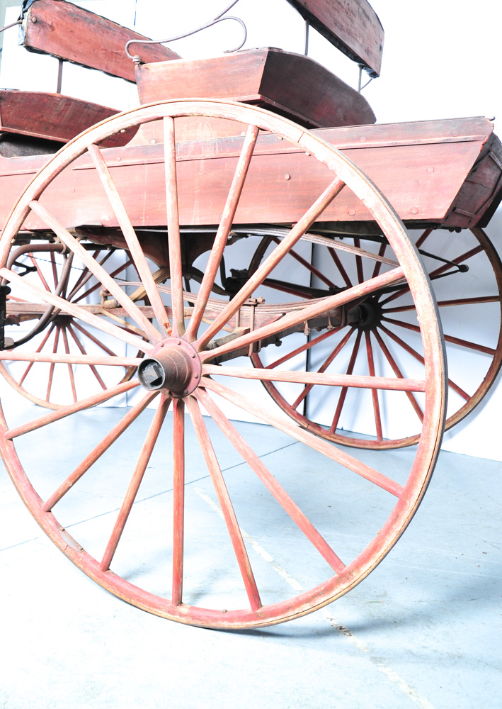 Antique Horse Drawn Buckboard Wagon